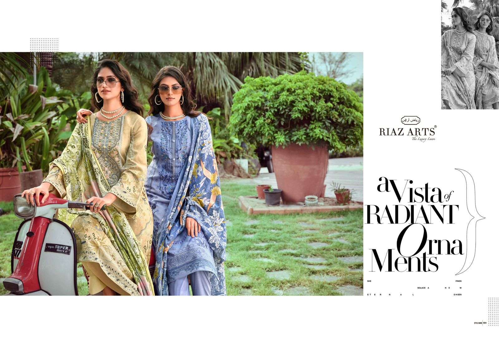 riaz arts musafir vol 9 lawn camric exclusive print salwar suit catalog