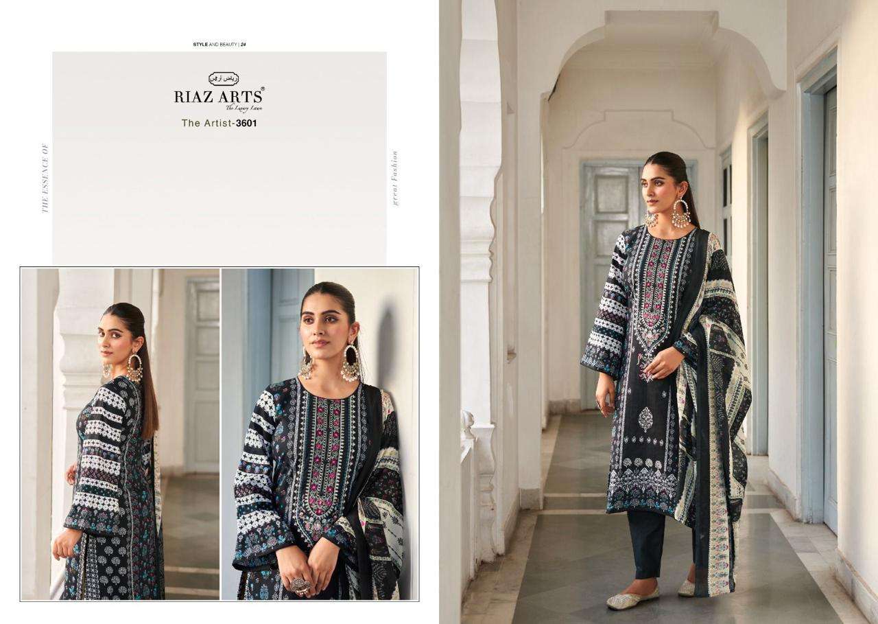 riaz arts the artist vol 2 cotton exclusive print salwar suit catalog