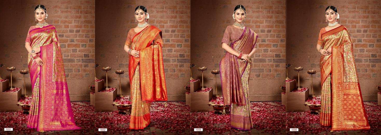 sangam prints bunawat sheela vol 2 silk catchy look saree catalog