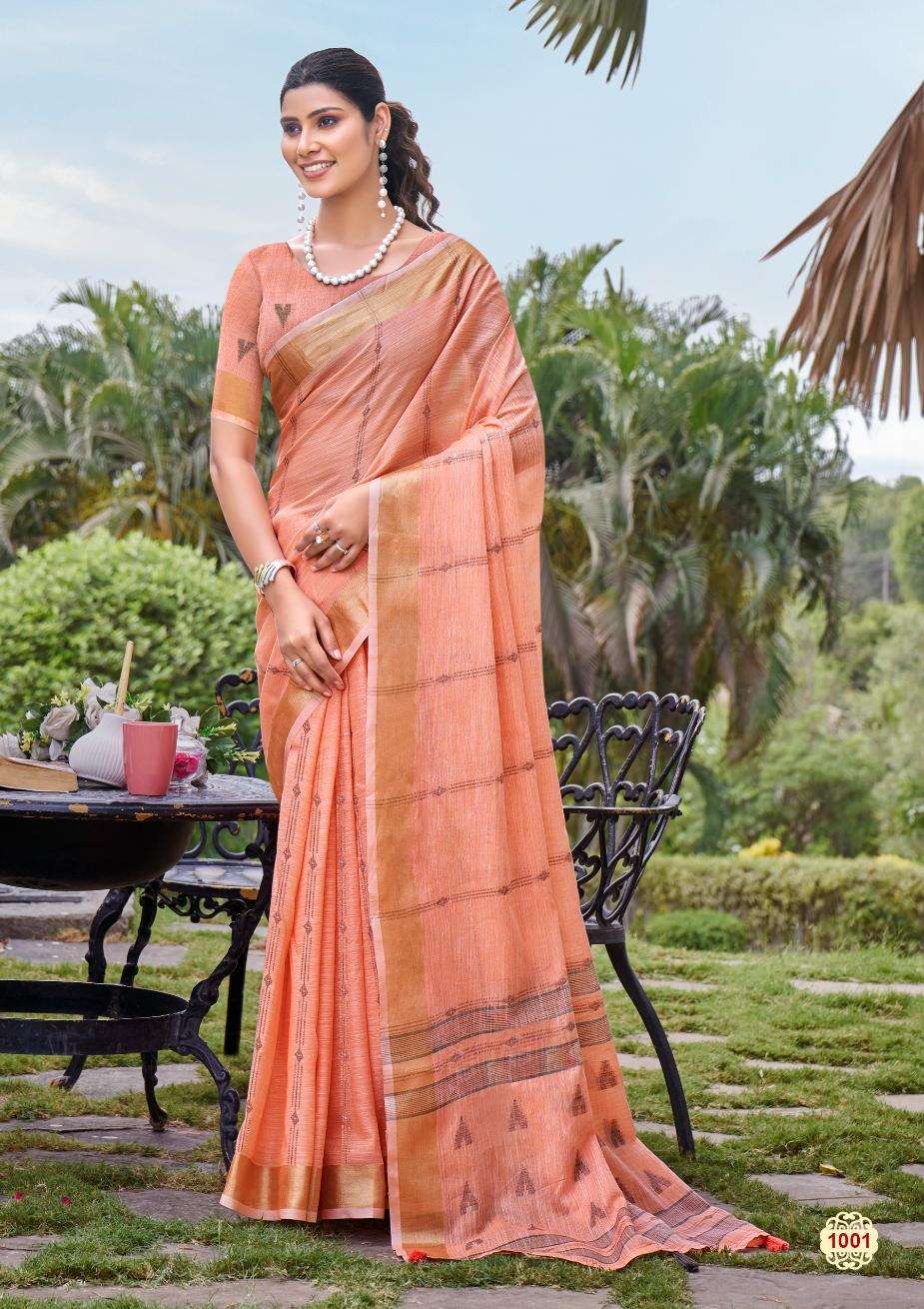 sangam prints bunawat  Suprabhat cotton exclusive look saree catalog