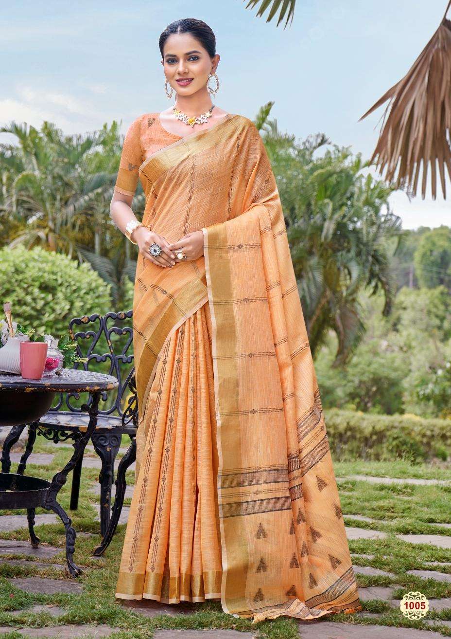 sangam prints bunawat  Suprabhat cotton exclusive look saree catalog