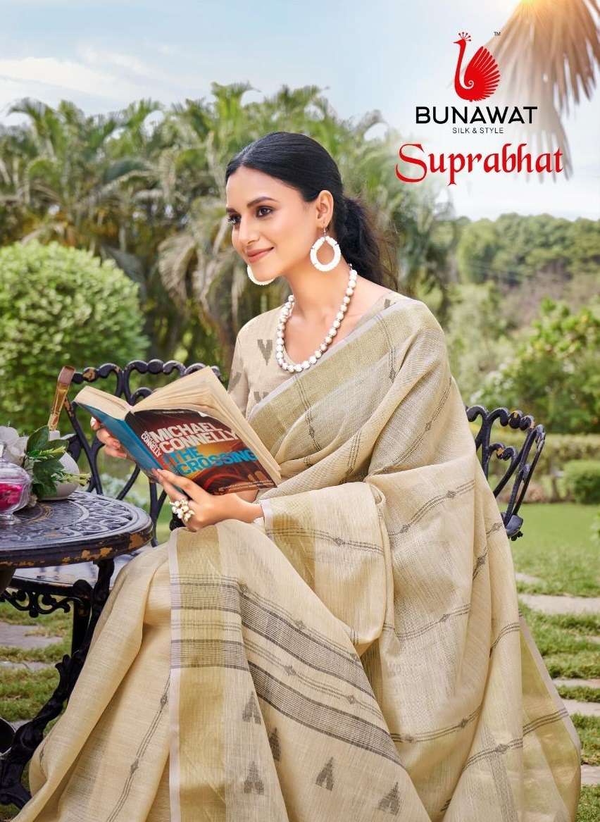 sangam prints bunawat  Suprabhat cotton exclusive look saree catalog