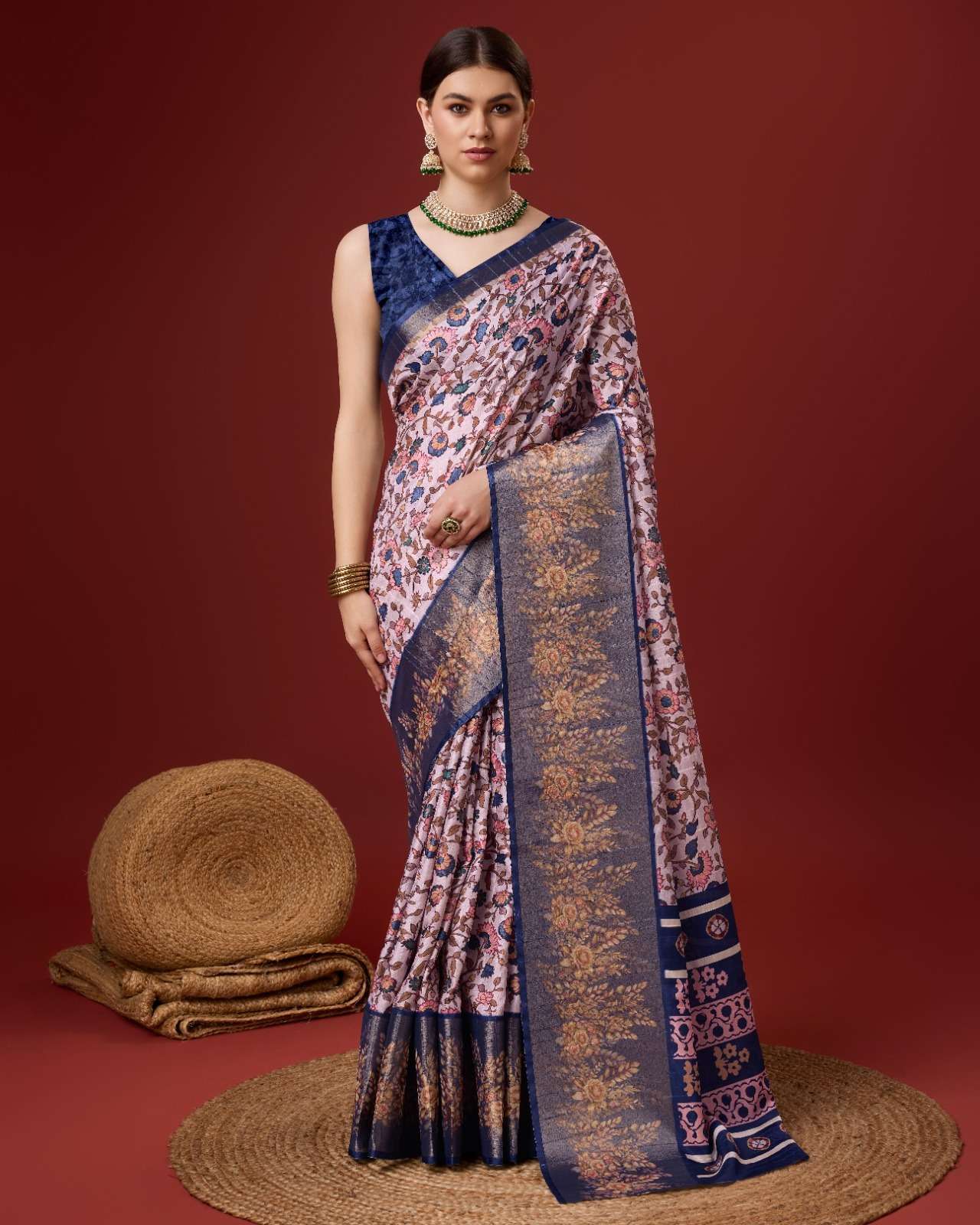 sangam prints bunawat vantara vol 4 cotton elegant saree catalog