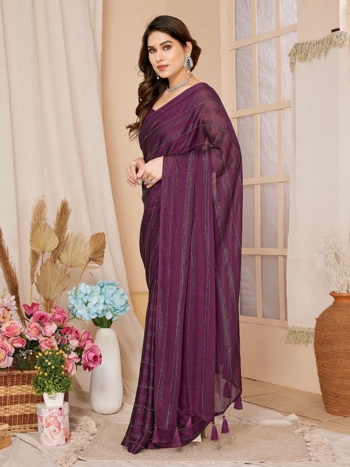 vivera Bombay rimjhim  silk regal look saree catalog