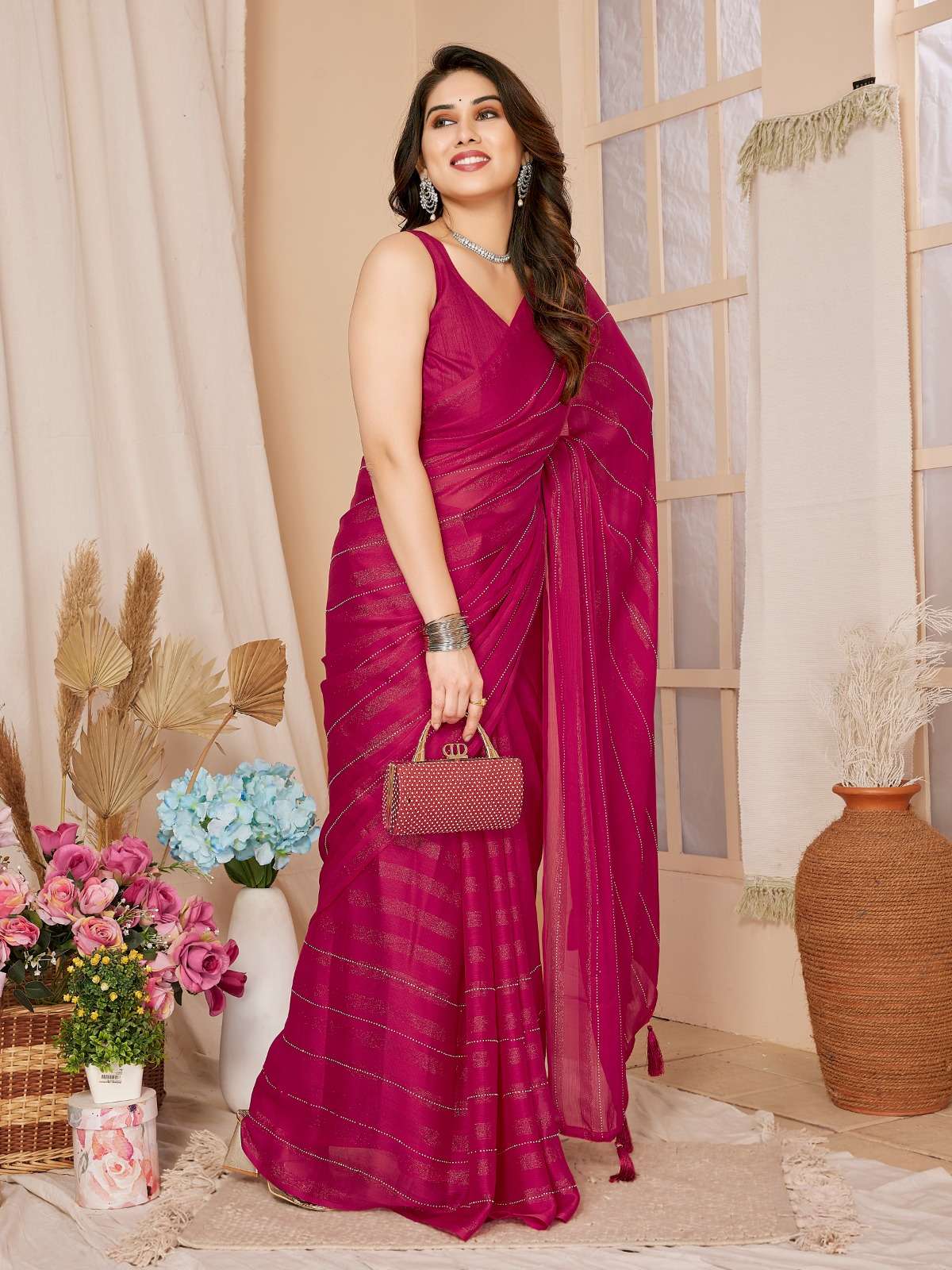 vivera Bombay rimjhim  silk regal look saree catalog