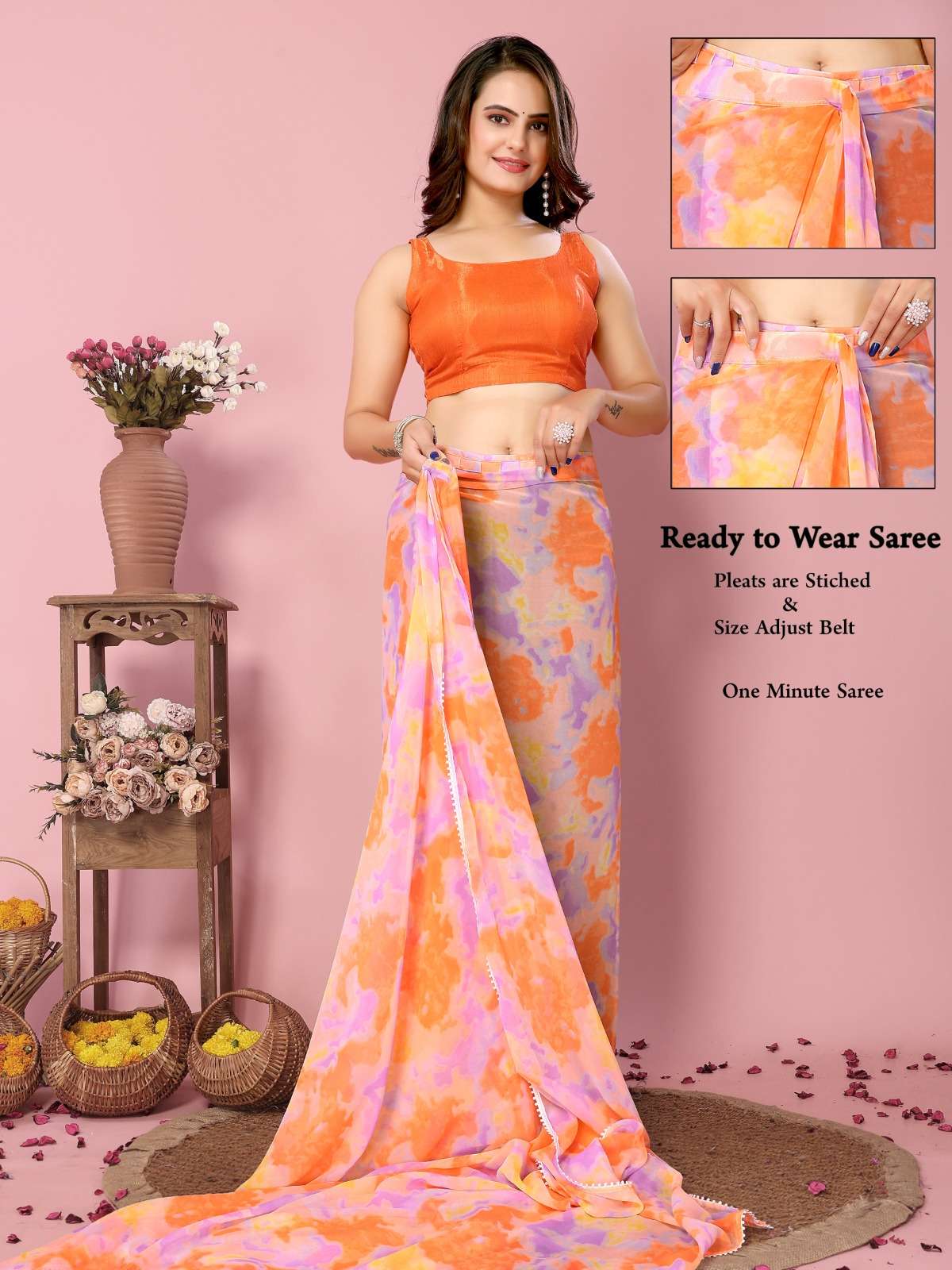 vivera rakul 2 Soft Georgette regal look saree catalog