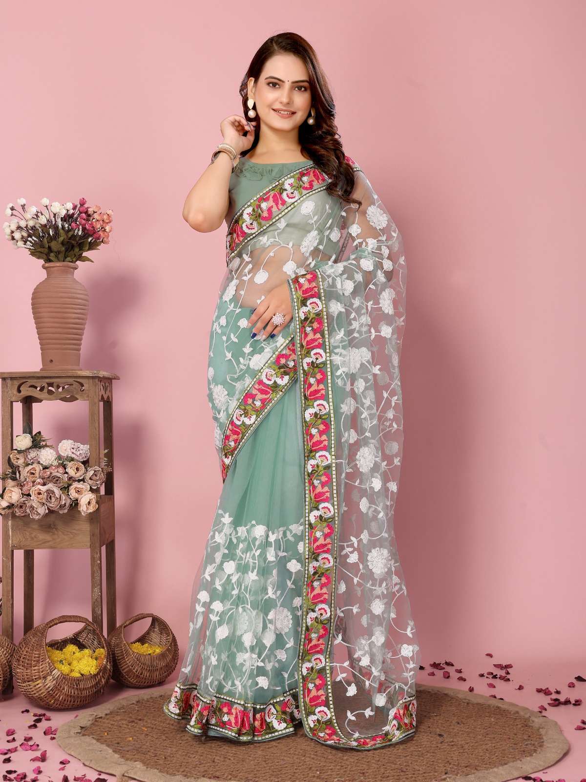 vivera vaamika 19 soft net attractive look saree catalog