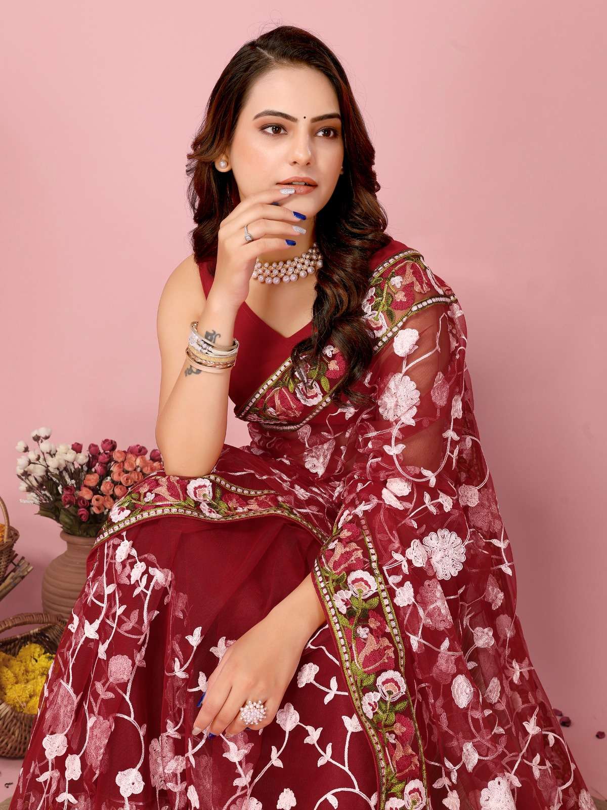 vivera vaamika 19 soft net attractive look saree catalog