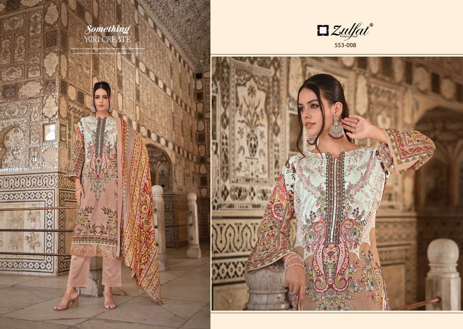 zulfat designer suits gulrez vol 2cotton exclusive look salwar suit catalog