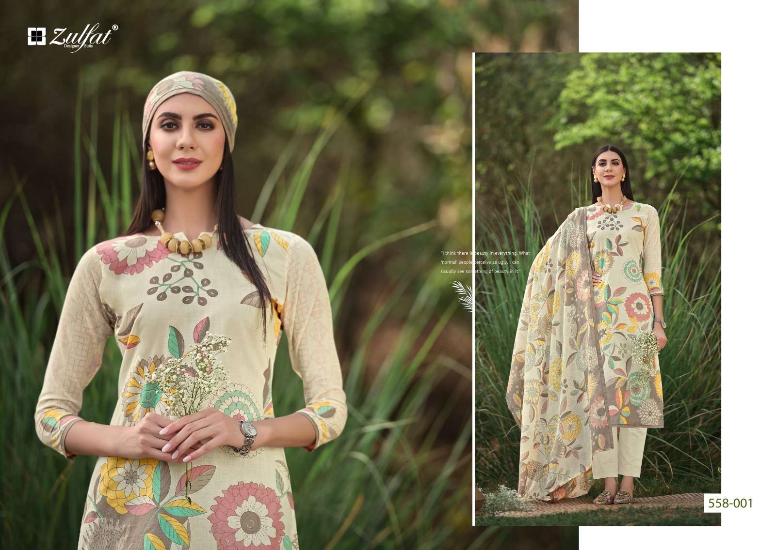 zulfat designer suits hakoba vol 2 cotton regal look salwar suit catalog