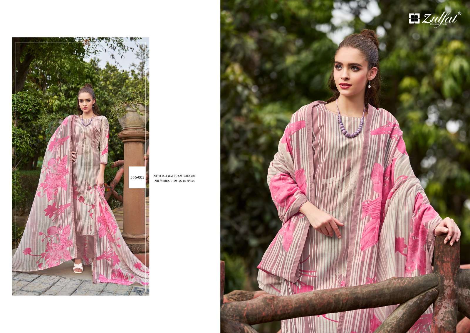 zulfat designer suits maryam vol 5 cotton regal look salwar suit catalog