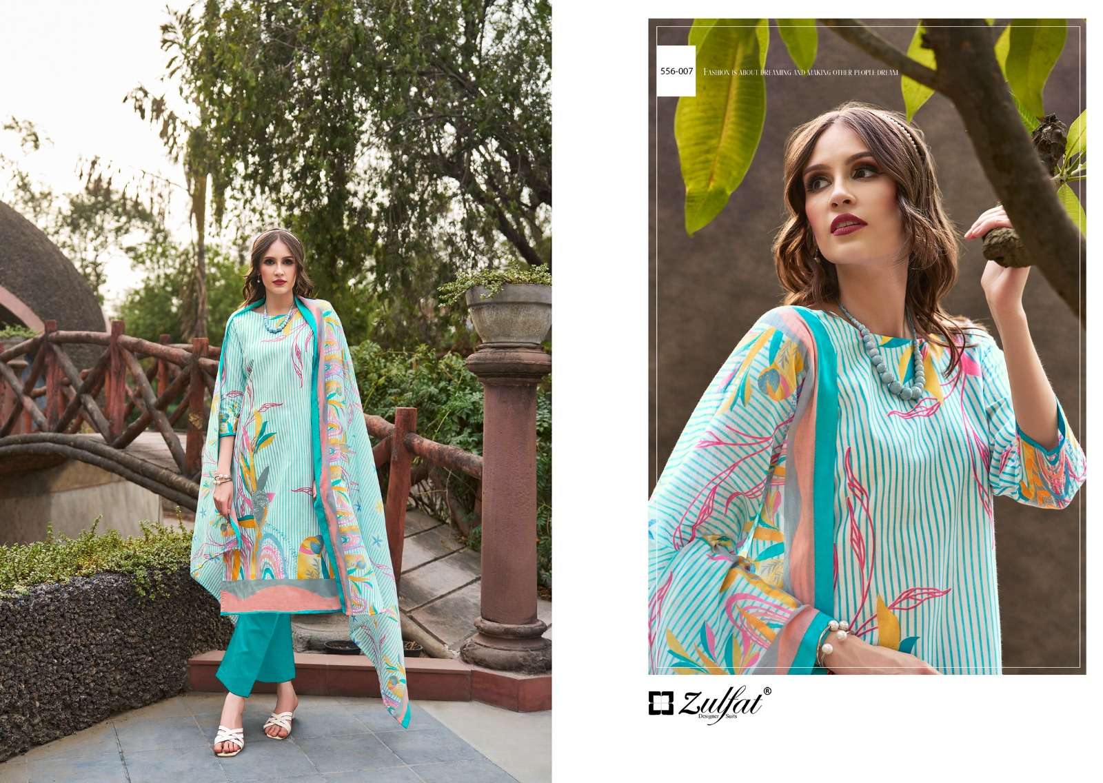 zulfat designer suits maryam vol 5 cotton regal look salwar suit catalog