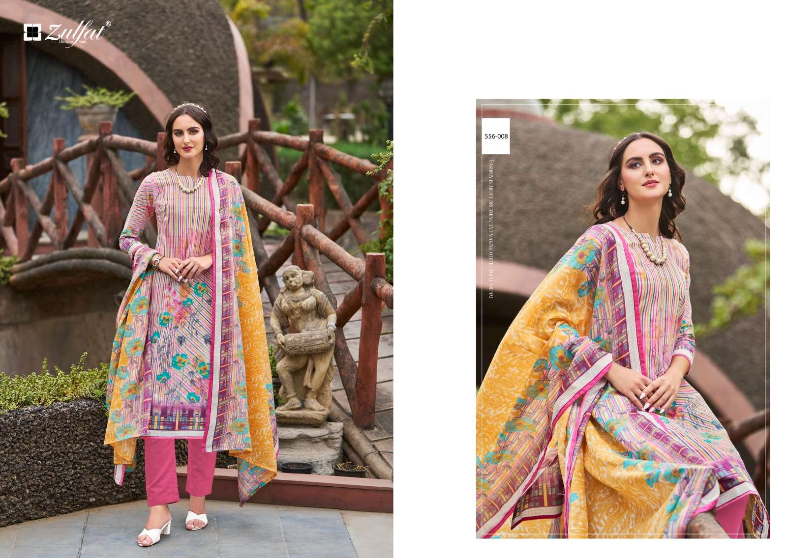 zulfat designer suits maryam vol 5 cotton regal look salwar suit catalog