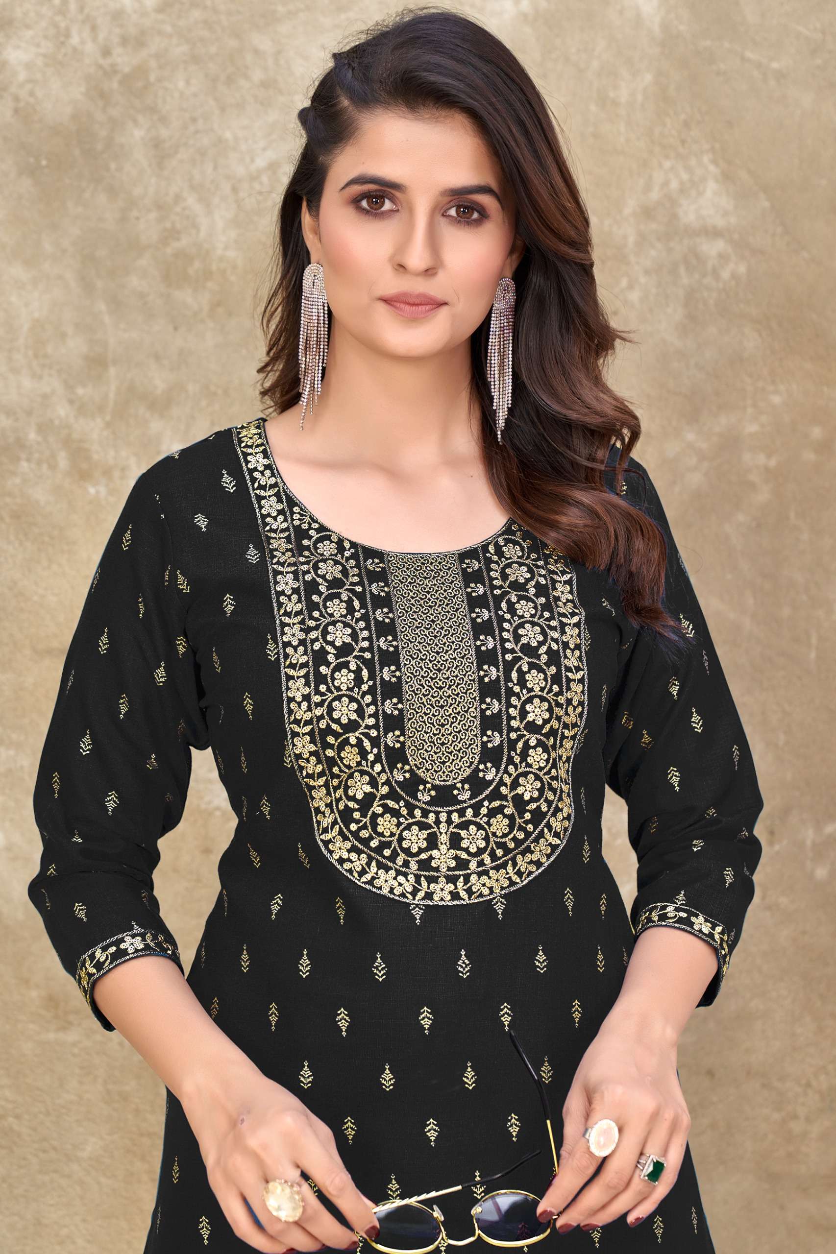 banwery fashion keerthi magic slub innovative look kurti catalog