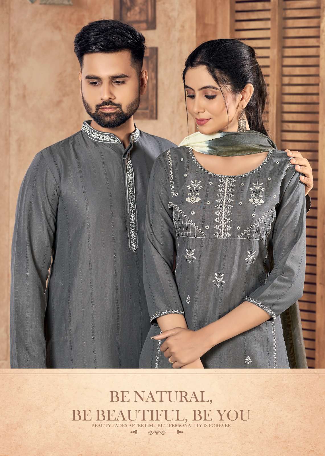 banwery fashion Royal couple v 13 pure viscose innovative look top bpottom with dupatta and kurta payjama  catalog      