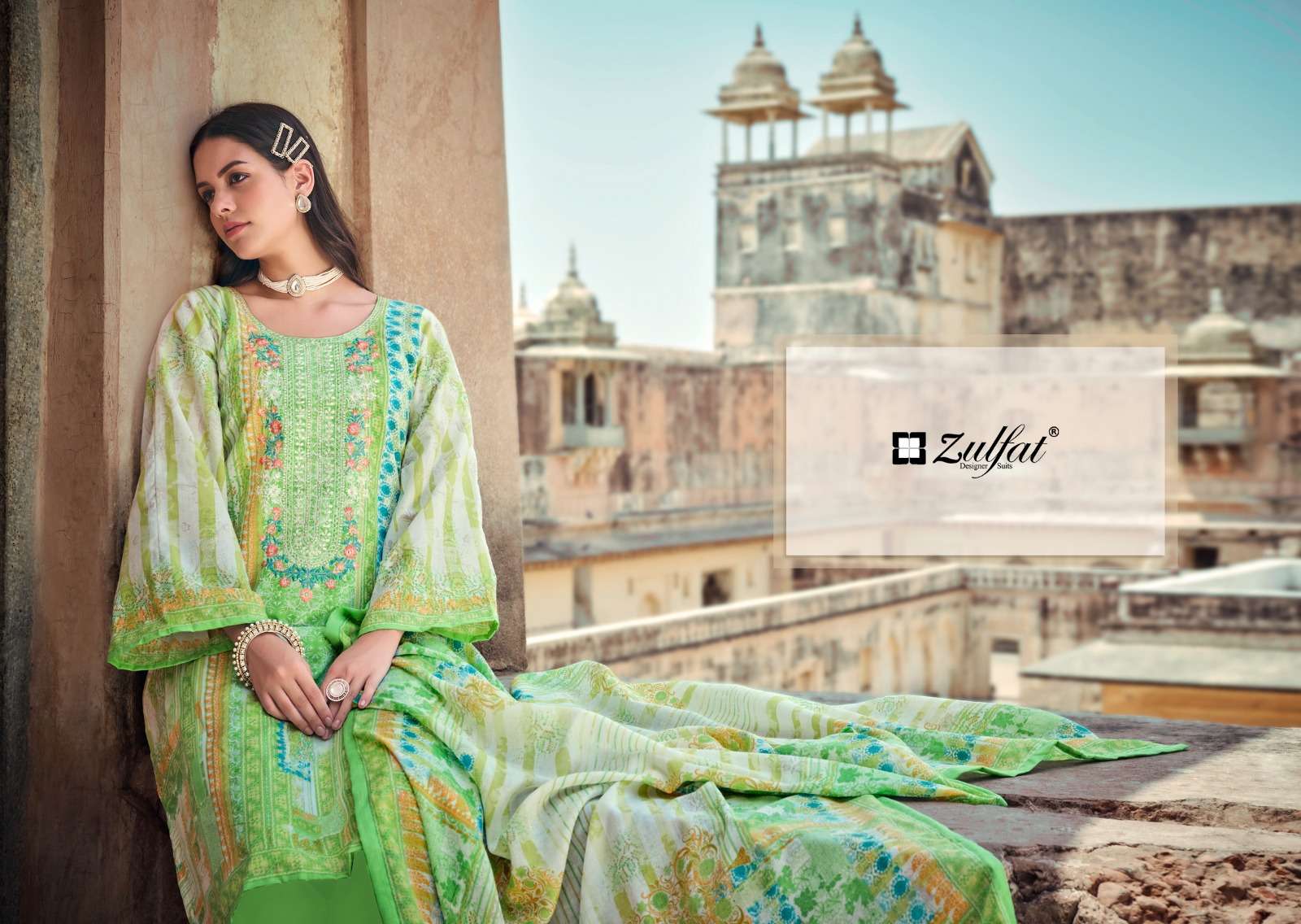 belliza designer studio rozeen cotton catchy look salwar suit catalog