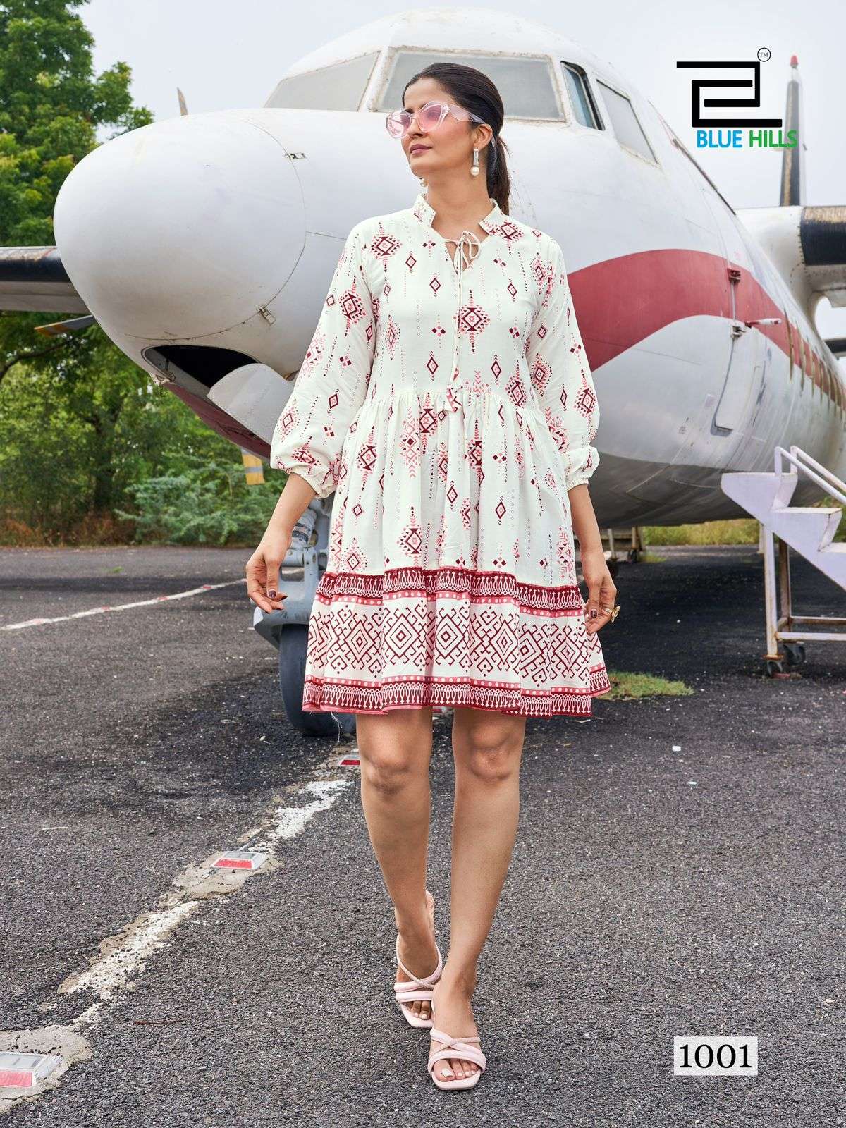 bluehills netflix rayon innovative look kurti catalog