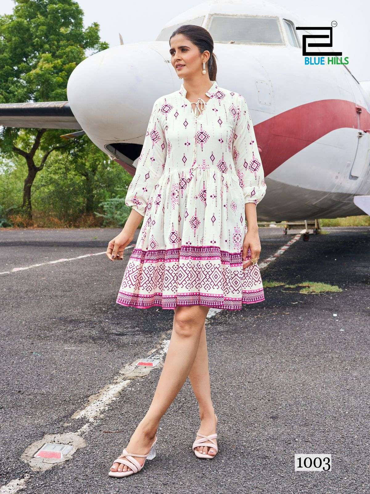 bluehills netflix rayon innovative look kurti catalog