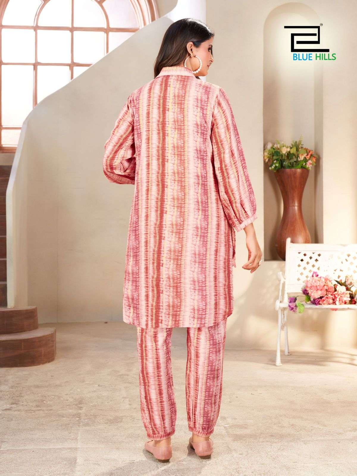 bluehills poppins vol 3 rayon attrective look co ord set catalog