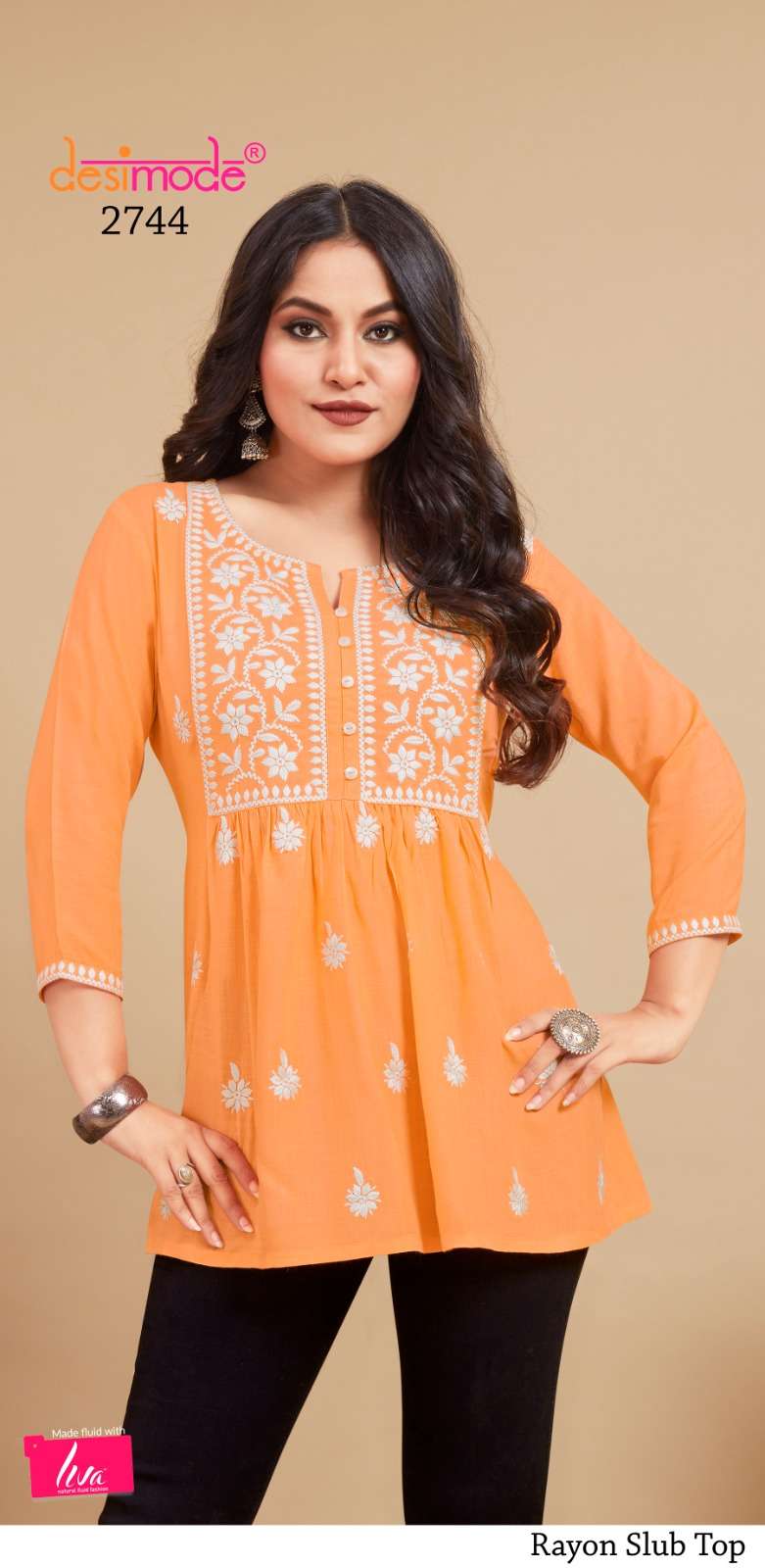 desimode pick n choose fancy fancy look kurti size set