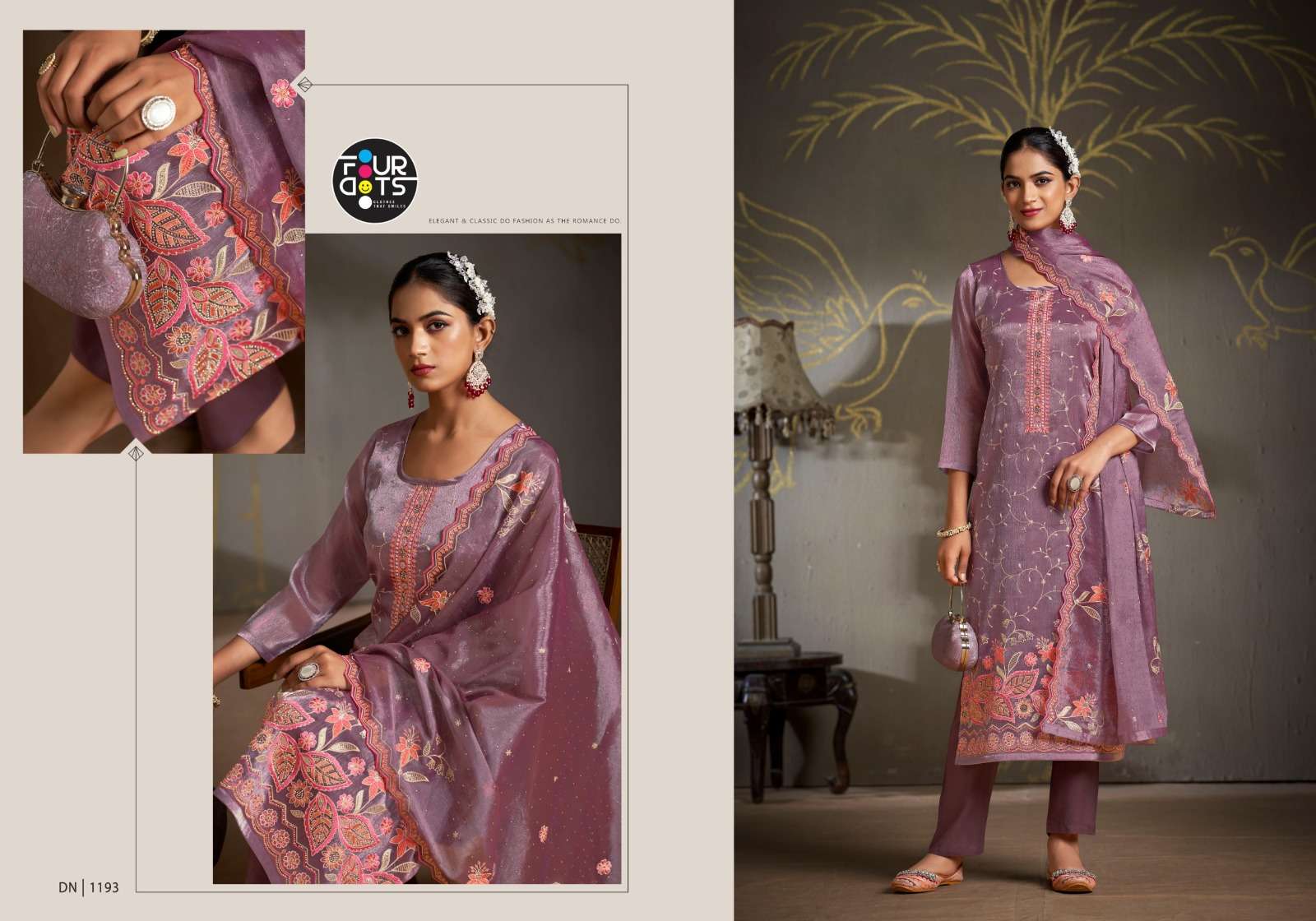 fourdots rahat Jimmy Chu Berberry With Heavy Work And Diamond Work elegant salwar suit catalog