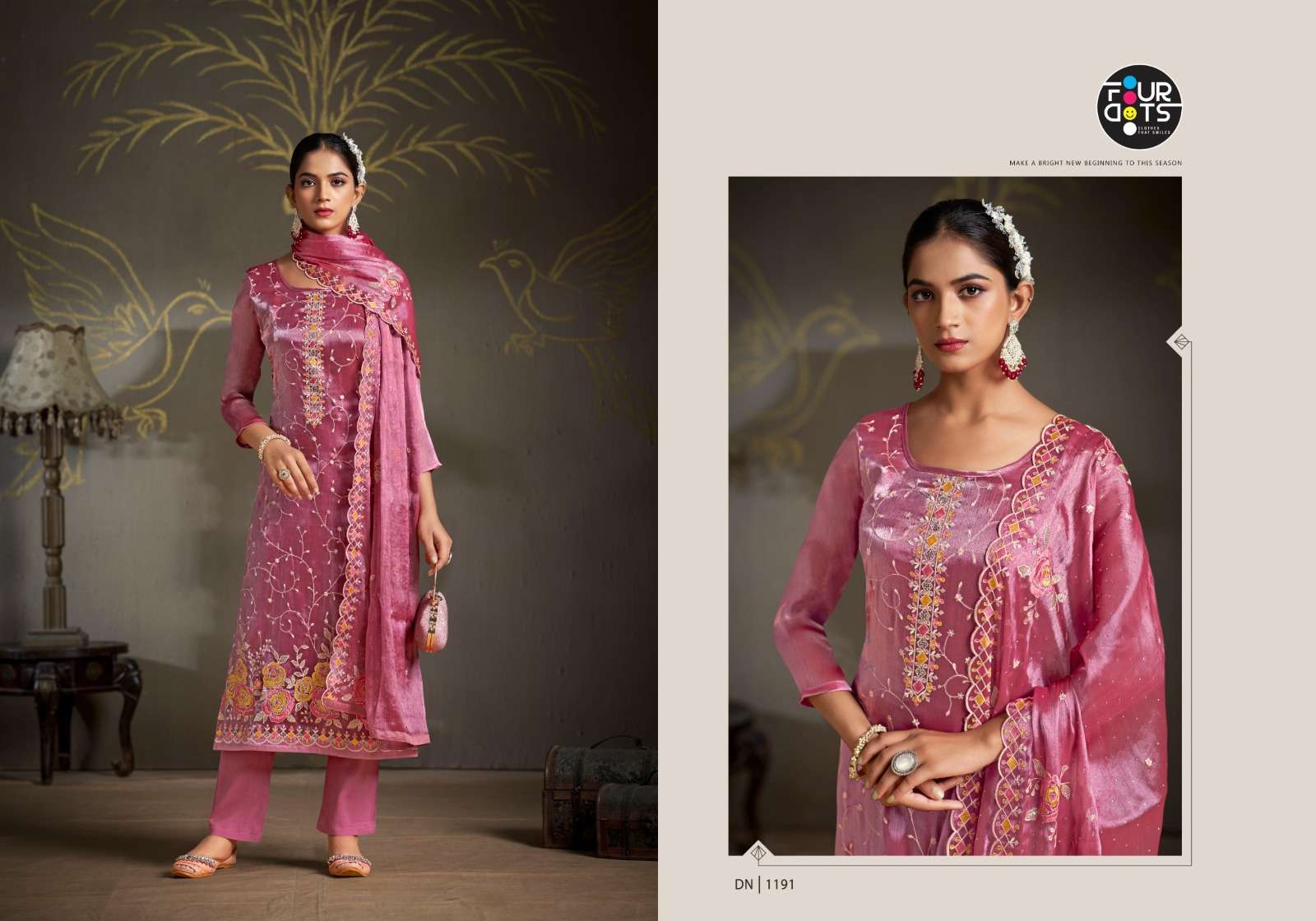 fourdots rahat Jimmy Chu Berberry With Heavy Work And Diamond Work elegant salwar suit catalog