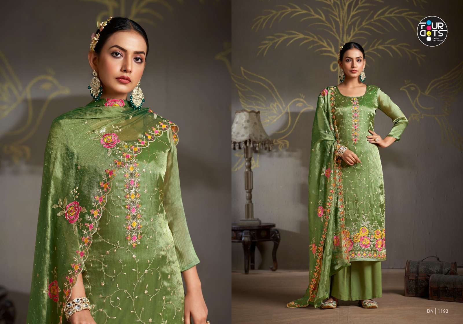 fourdots rahat Jimmy Chu Berberry With Heavy Work And Diamond Work elegant salwar suit catalog