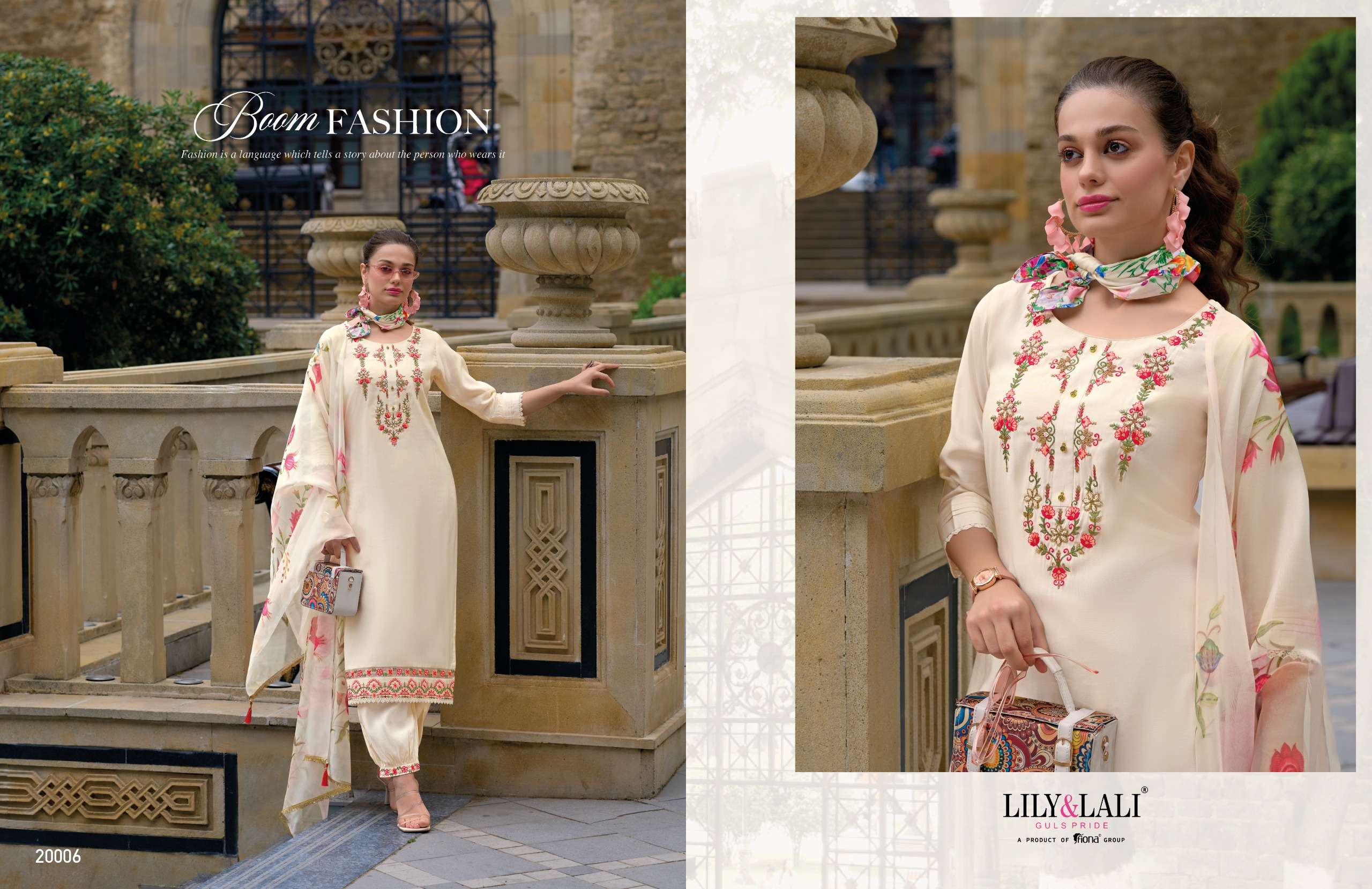 lily and lali afghani 4 milan silk decent look top bottom with dupataa catalog