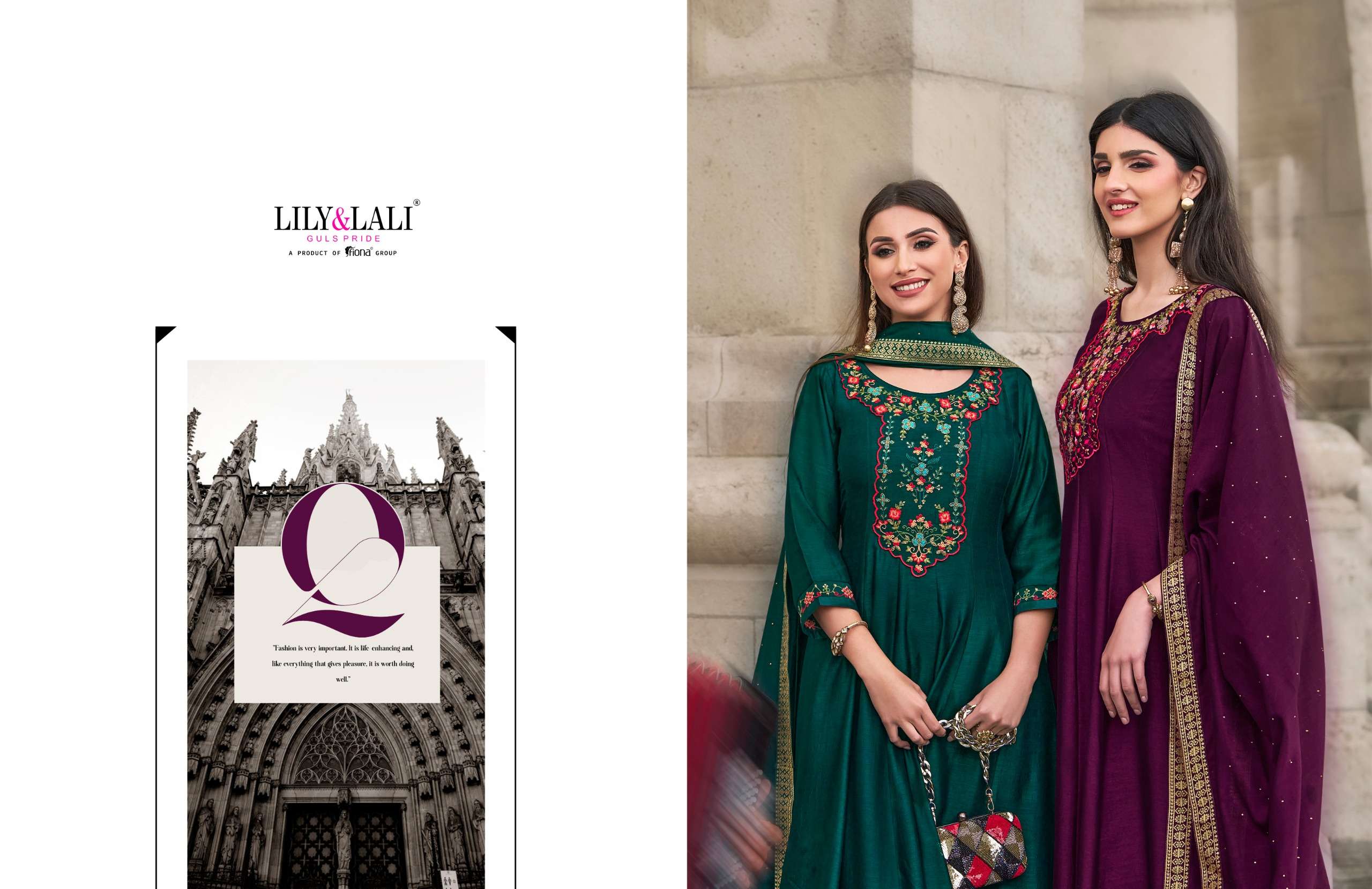 lily and lali Bibbojaan vichitra silk regal look top bottom with dupatta catalog