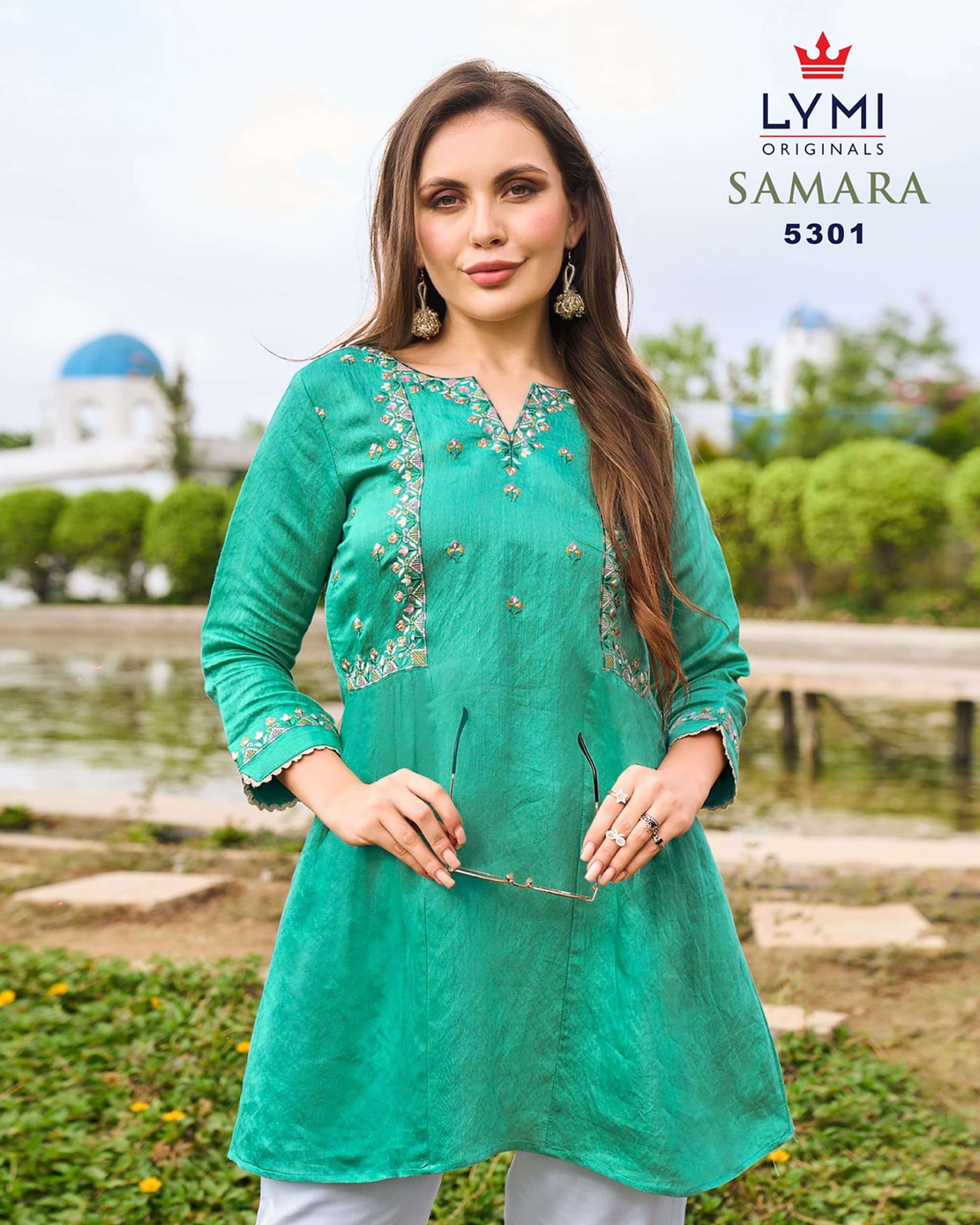 rangoon samara viscose attrective look top catalog