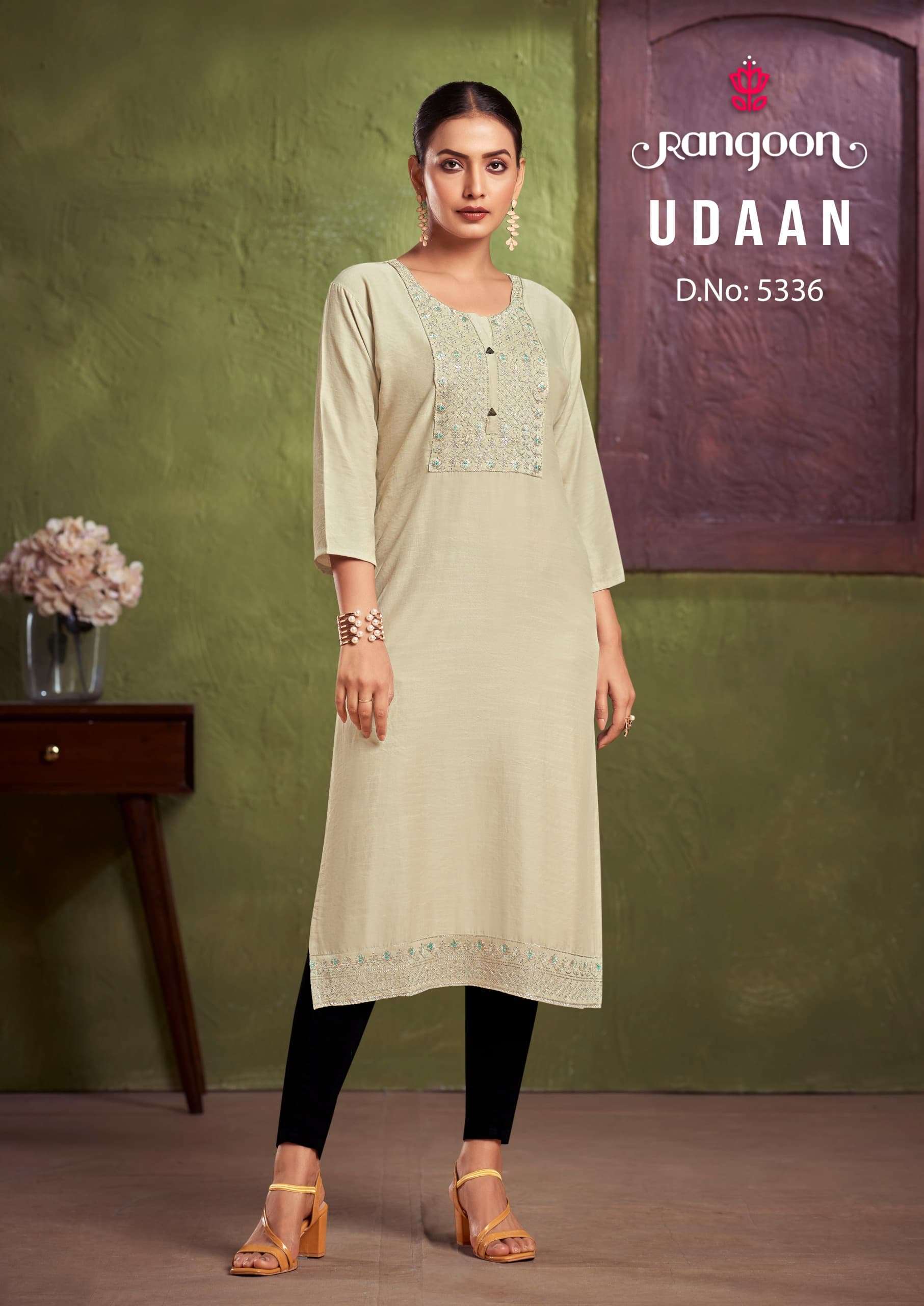 rangoon udaan viscose beautiful look top bottom with dupatta catalog