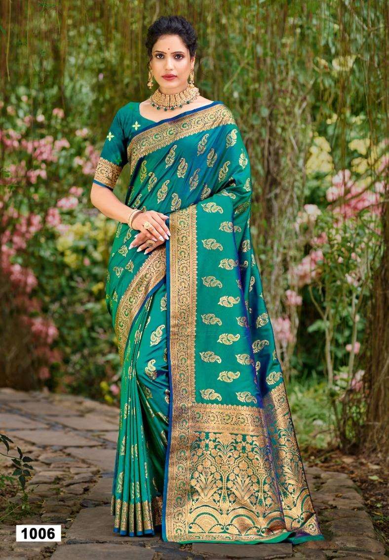 sangam prints bunawat Adishree Silk silk exclusive look saree catalog