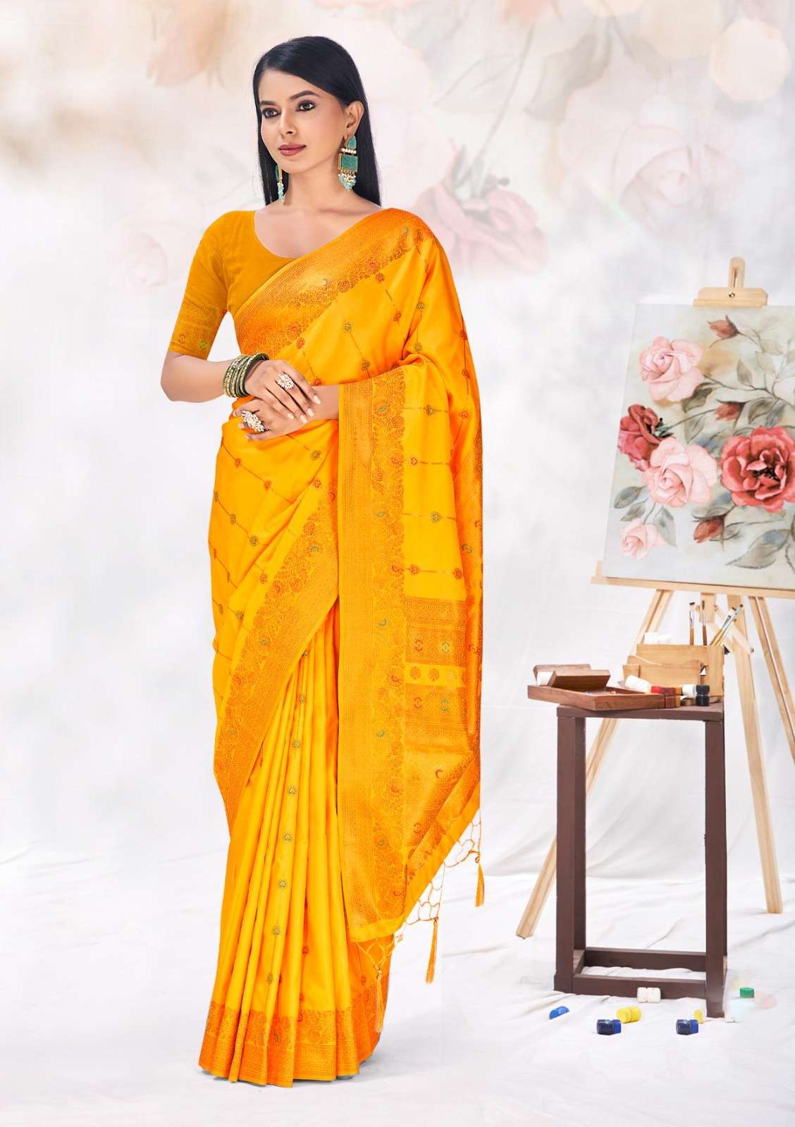 sangam prints bunawat arundhati silk silk exclusive look saree catalog