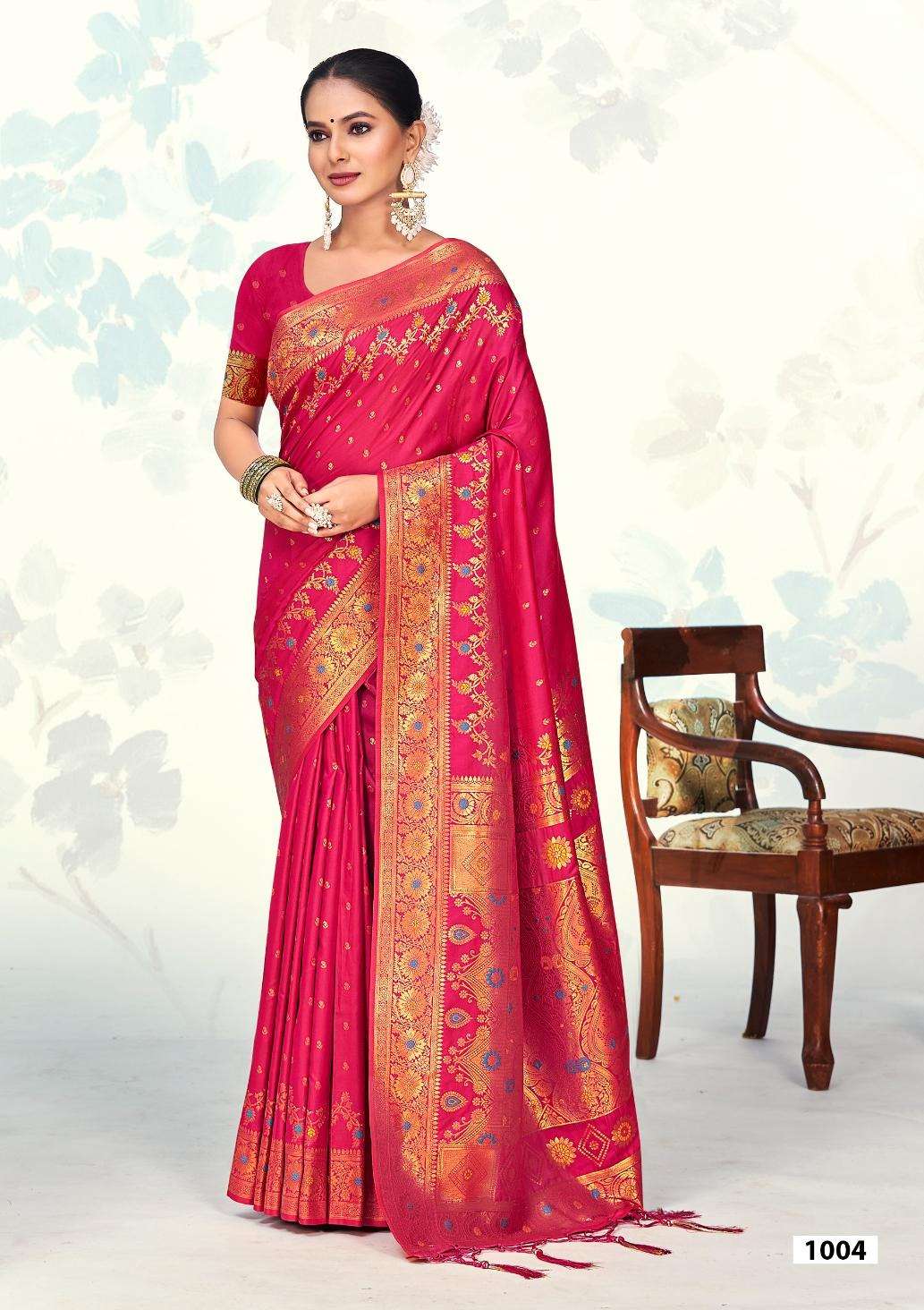 sangam prints bunawat bunawat laxmikaya silk exclusive look saree catalog