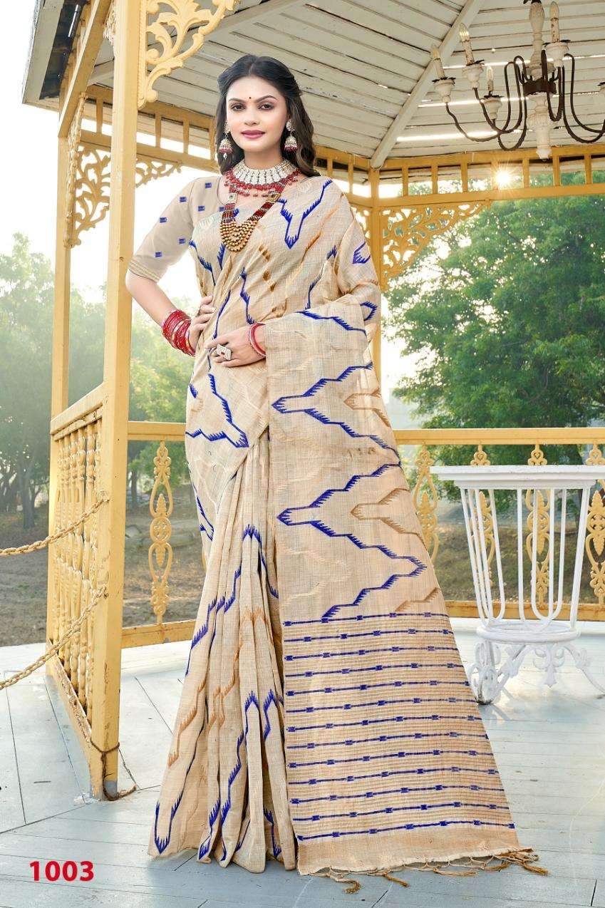 sangam prints bunawat monika cotton exclusive look saree catalog