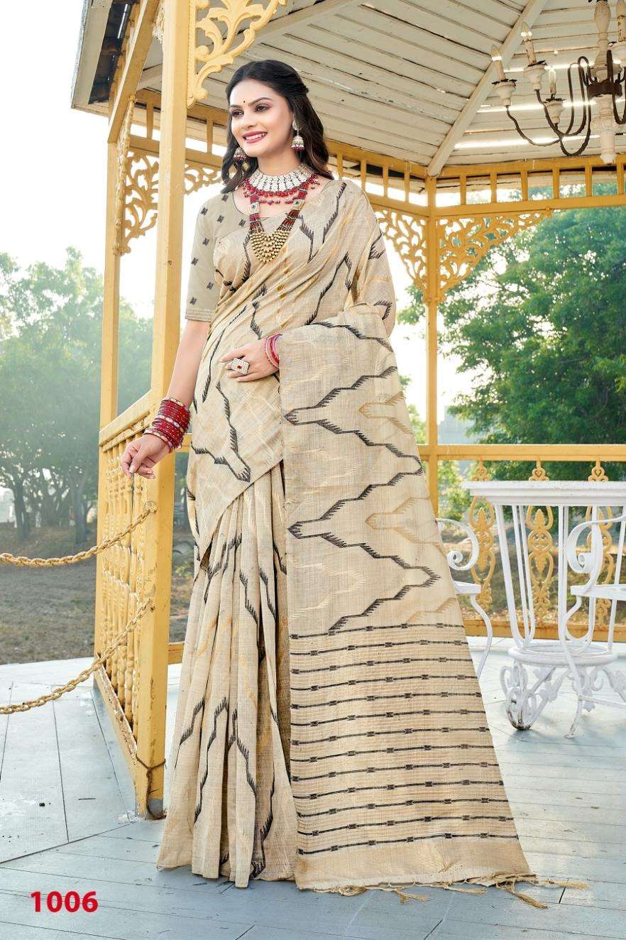 sangam prints bunawat monika cotton exclusive look saree catalog