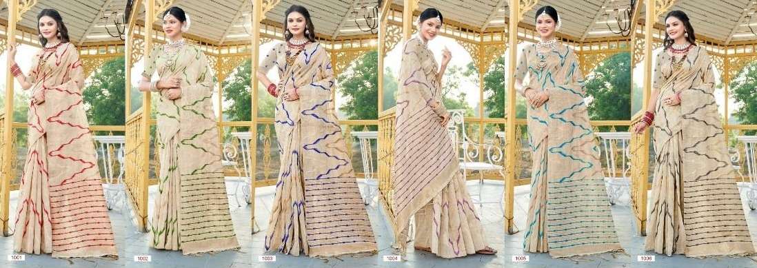 sangam prints bunawat monika cotton exclusive look saree catalog