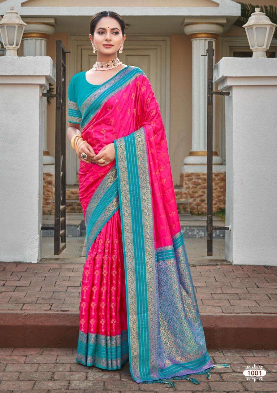 sangam prints bunawat vmeena silk silk exclusive look saree catalog