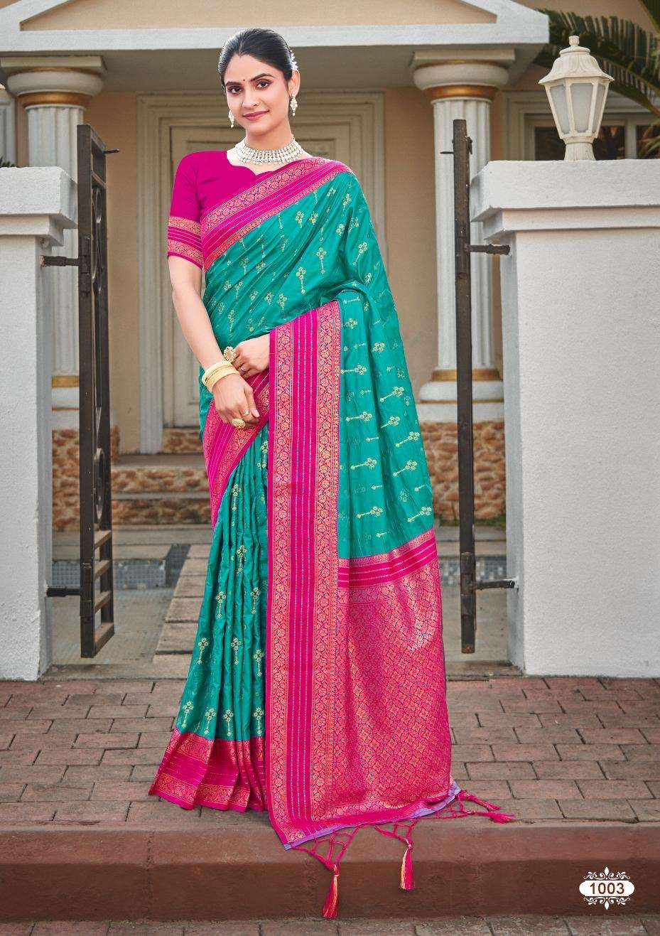 sangam prints bunawat vmeena silk silk exclusive look saree catalog