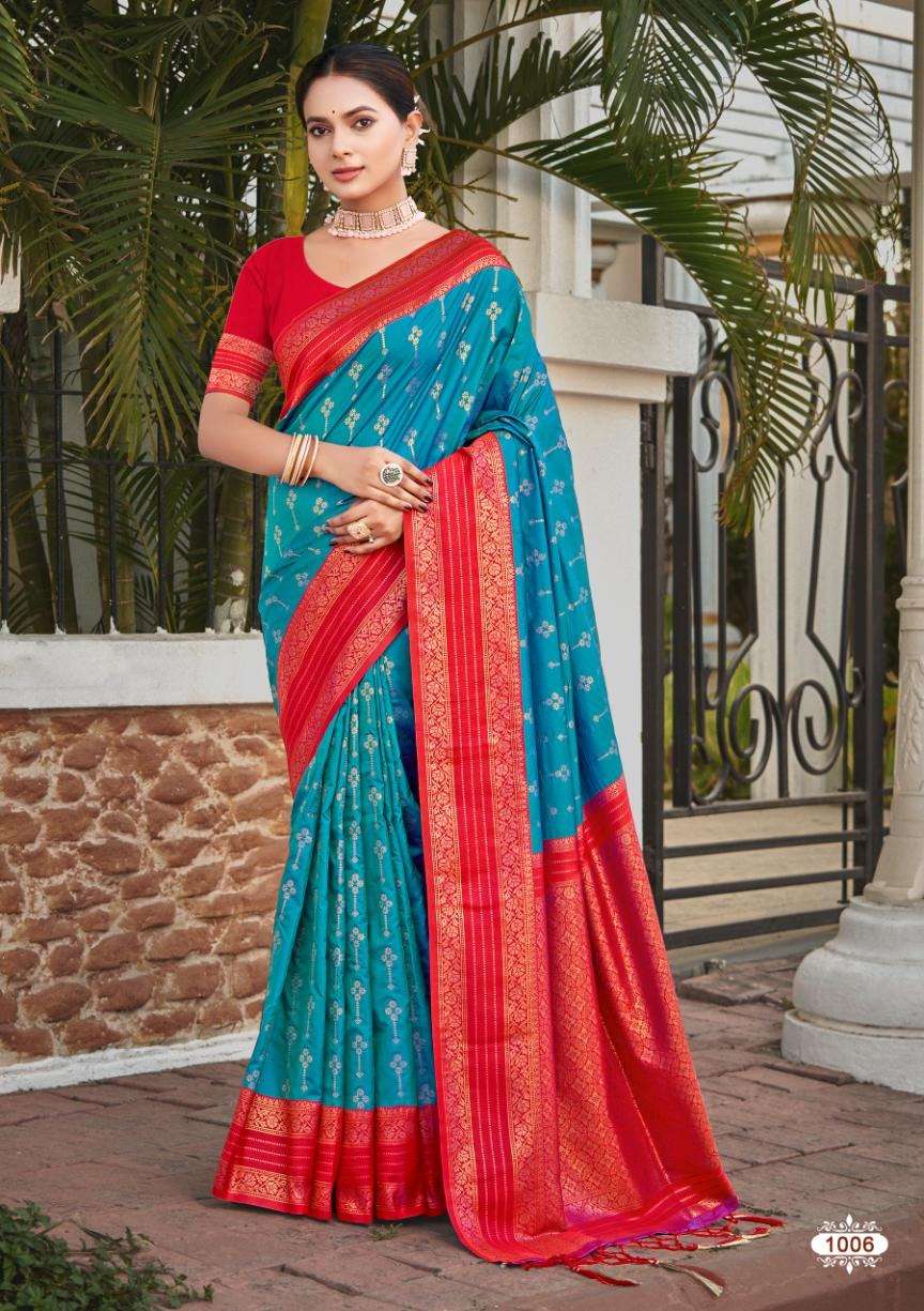 sangam prints bunawat vmeena silk silk exclusive look saree catalog