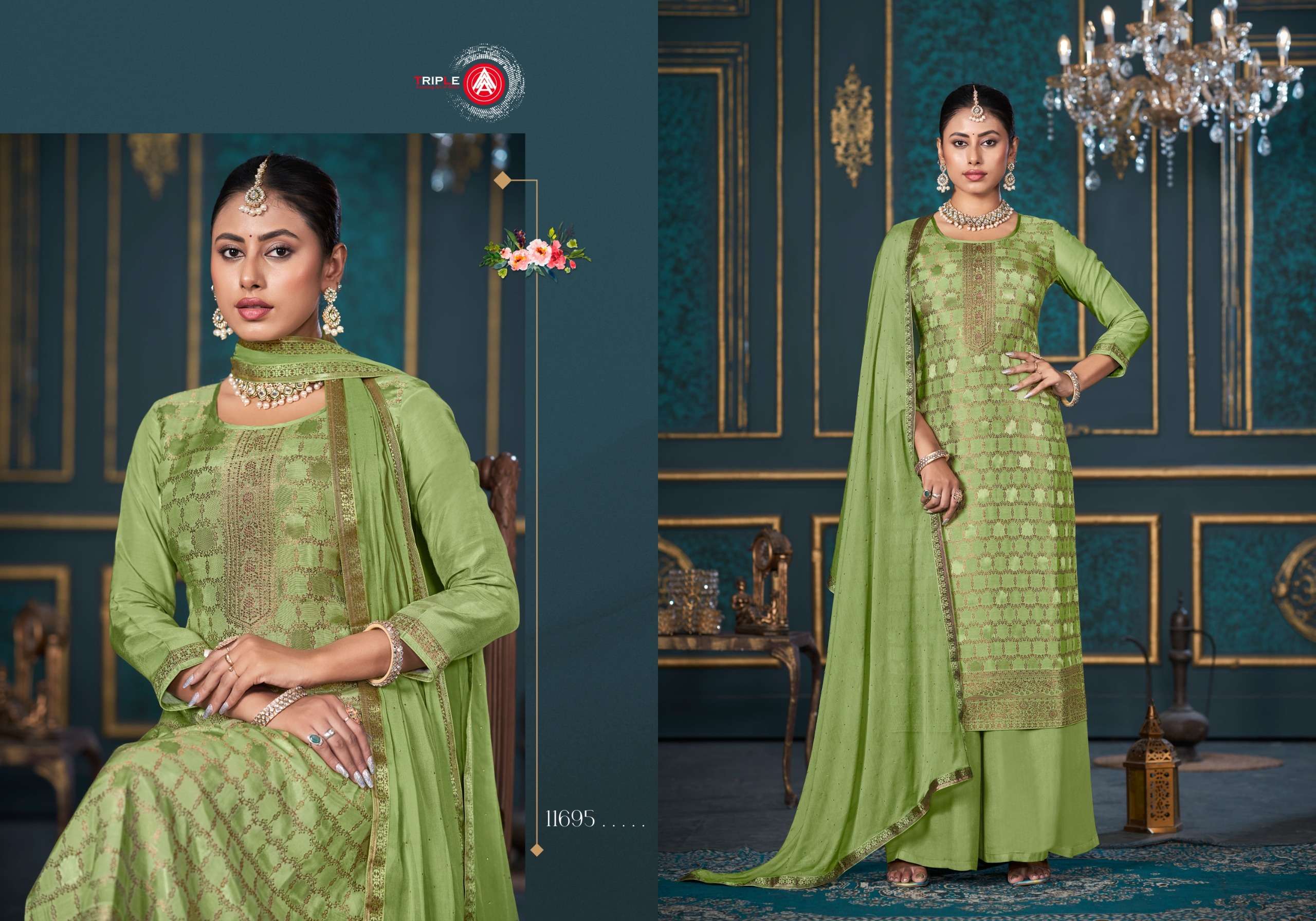 triple aaa payal edition 4 muslin exclusive look salwar suit catalog