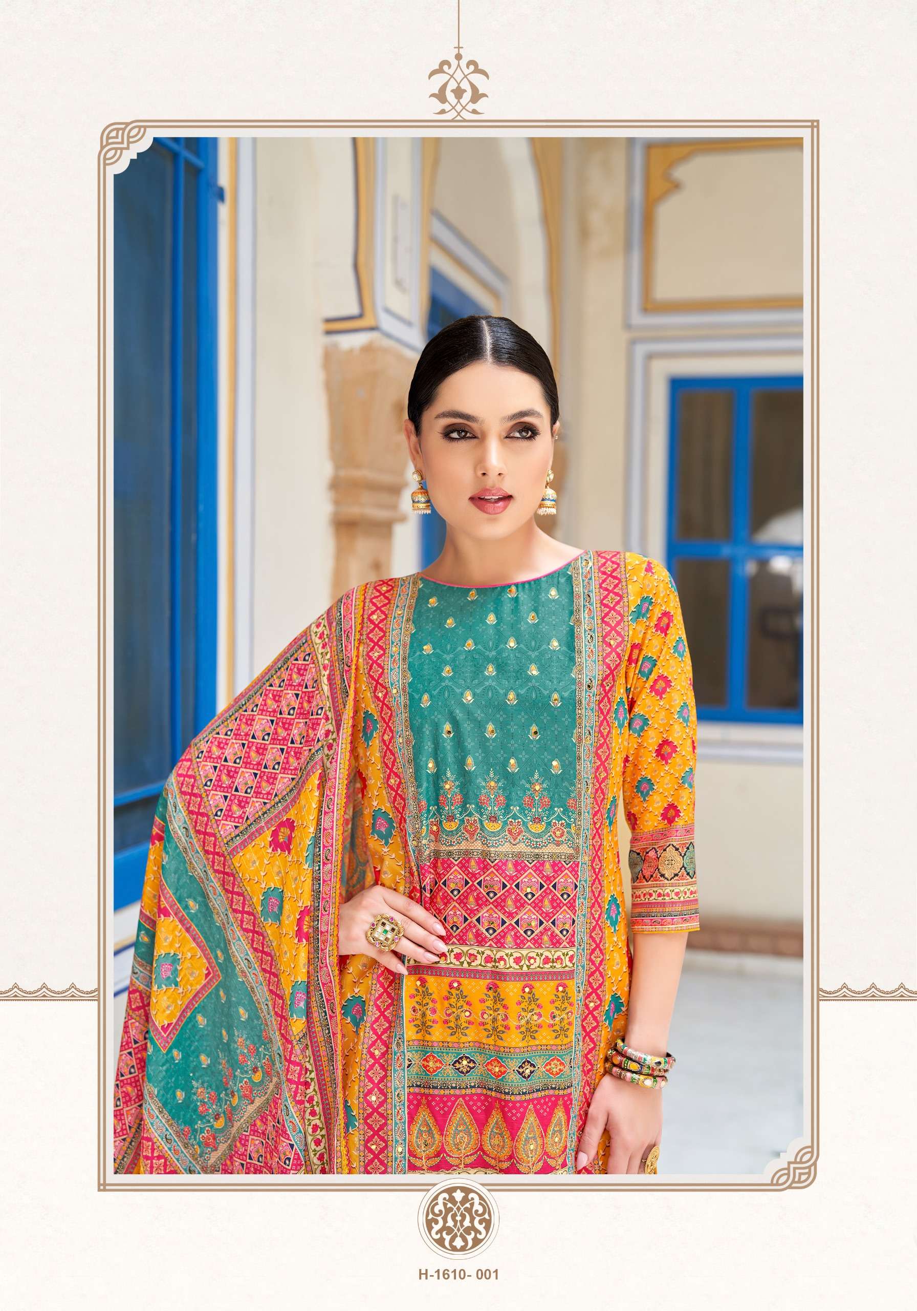 alok suit bella 9 muslin ecxlusive print salwar suit catalog