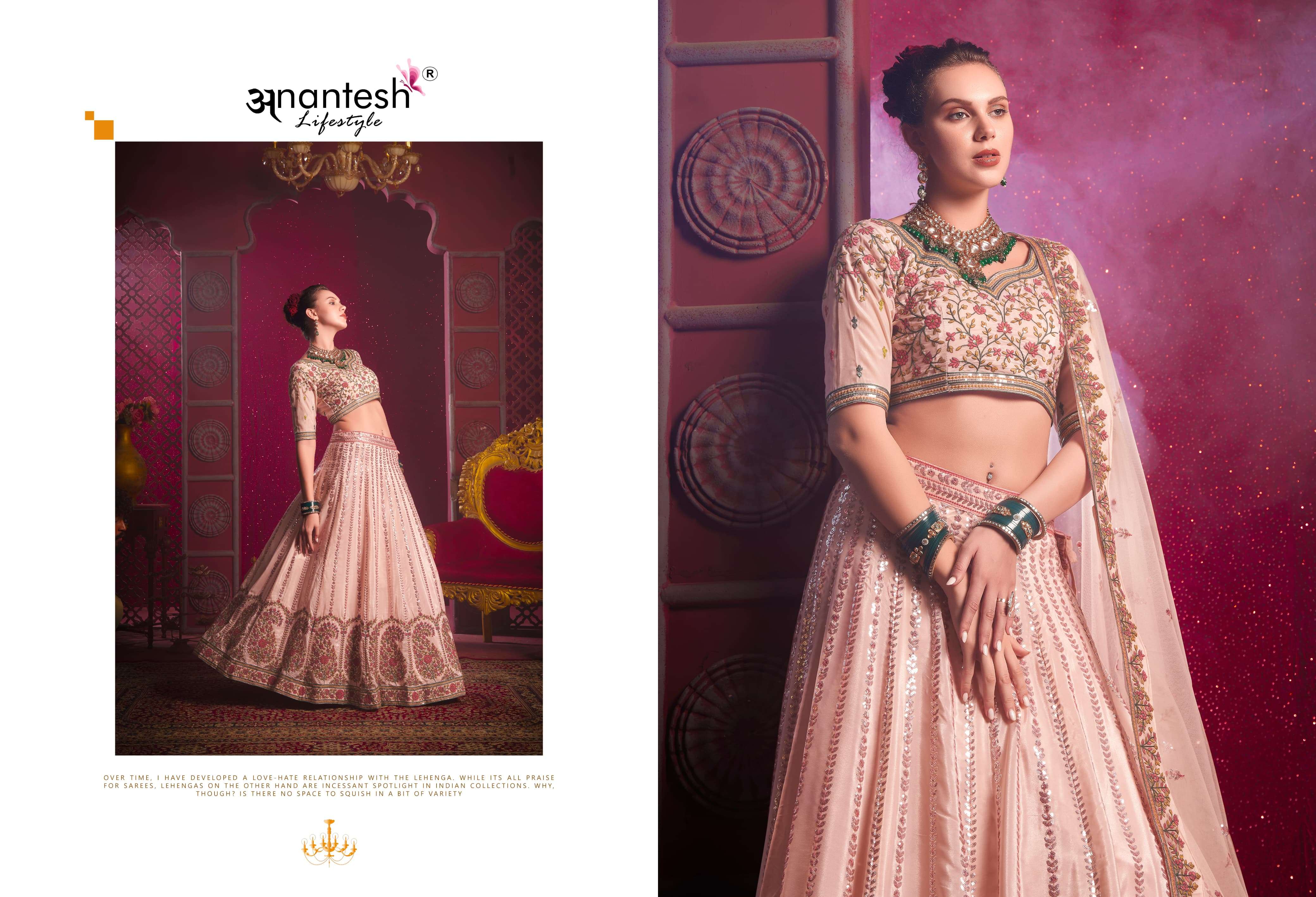 anantesh lifestyle bridesmaid vol 4 SERIES 11021 TO 11022 venilal shine silk regal look saree catalog