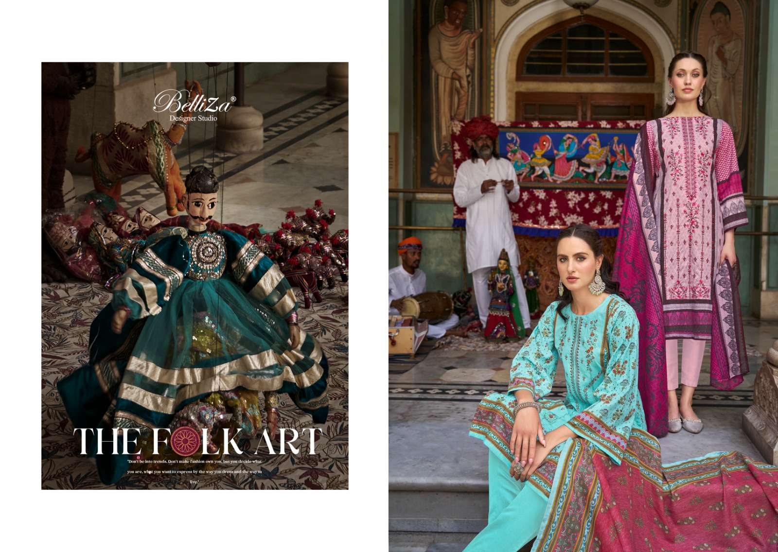 belliza designer studio bin saeed vol 6 cotton catchy look salwar suit catalog