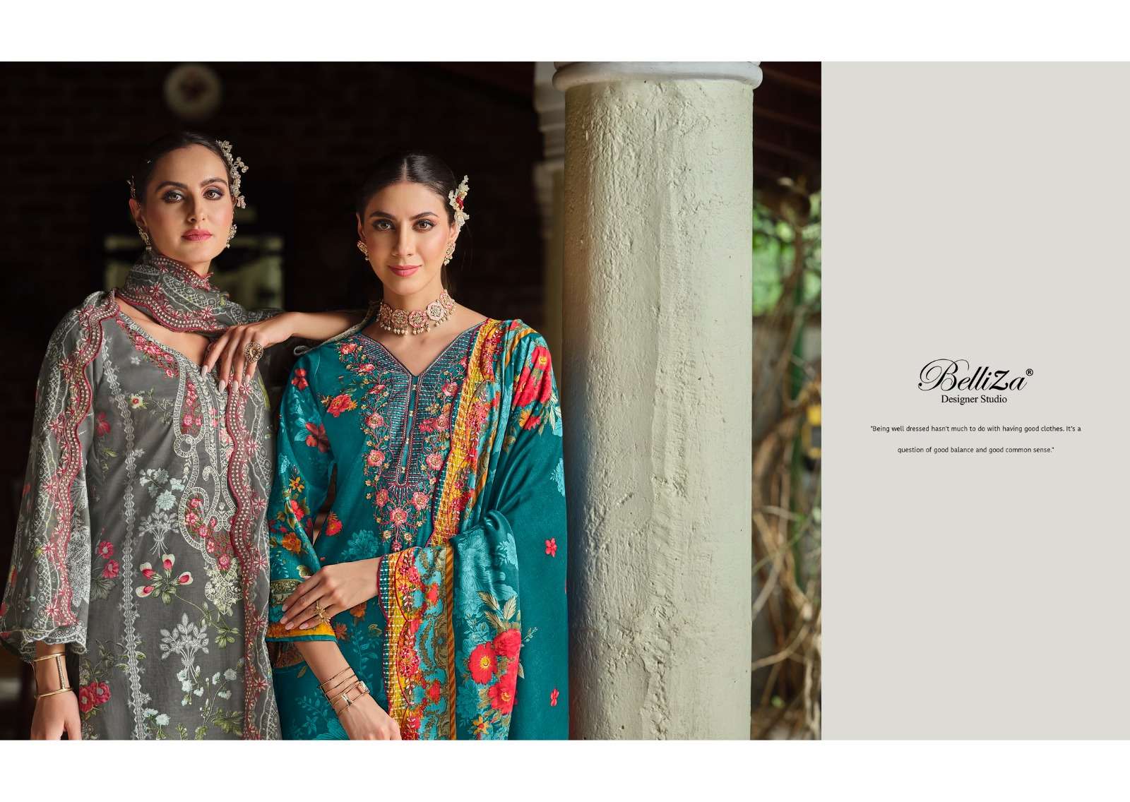 belliza designer studio guzarish vol 13 cotton catchy look salwar suit catalog