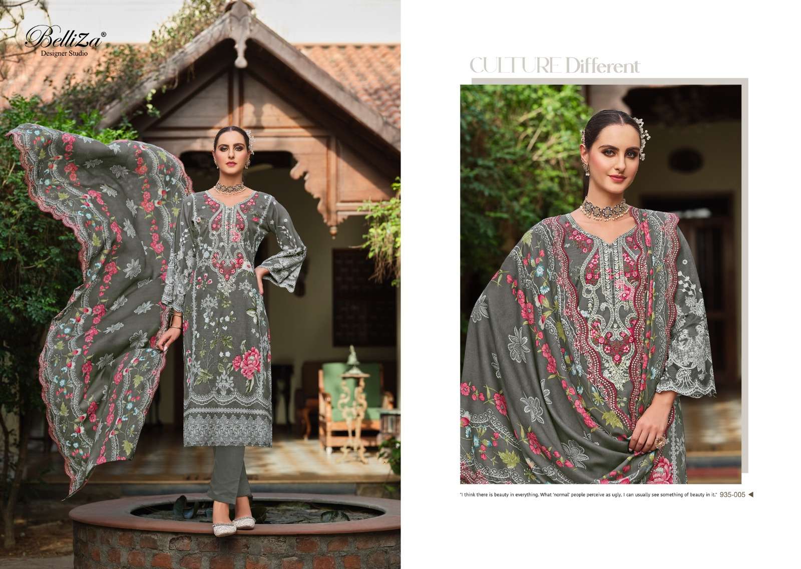 belliza designer studio guzarish vol 13 cotton catchy look salwar suit catalog