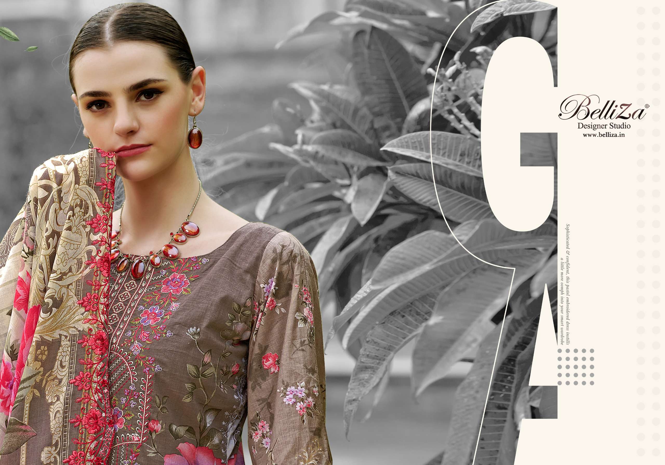 belliza designer studio guzarish vol 14 cotton catchy look salwar suit catalog