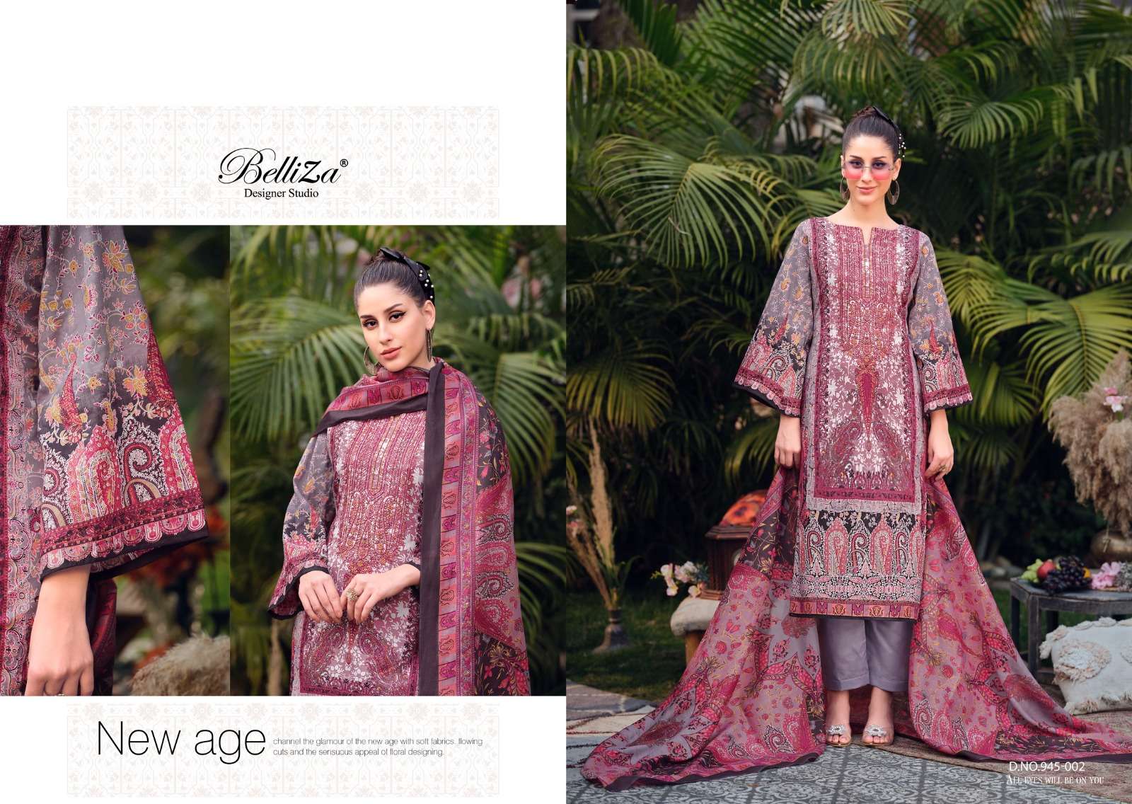 belliza designer studio naira vol 64 cotton catchy look salwar suit catalog