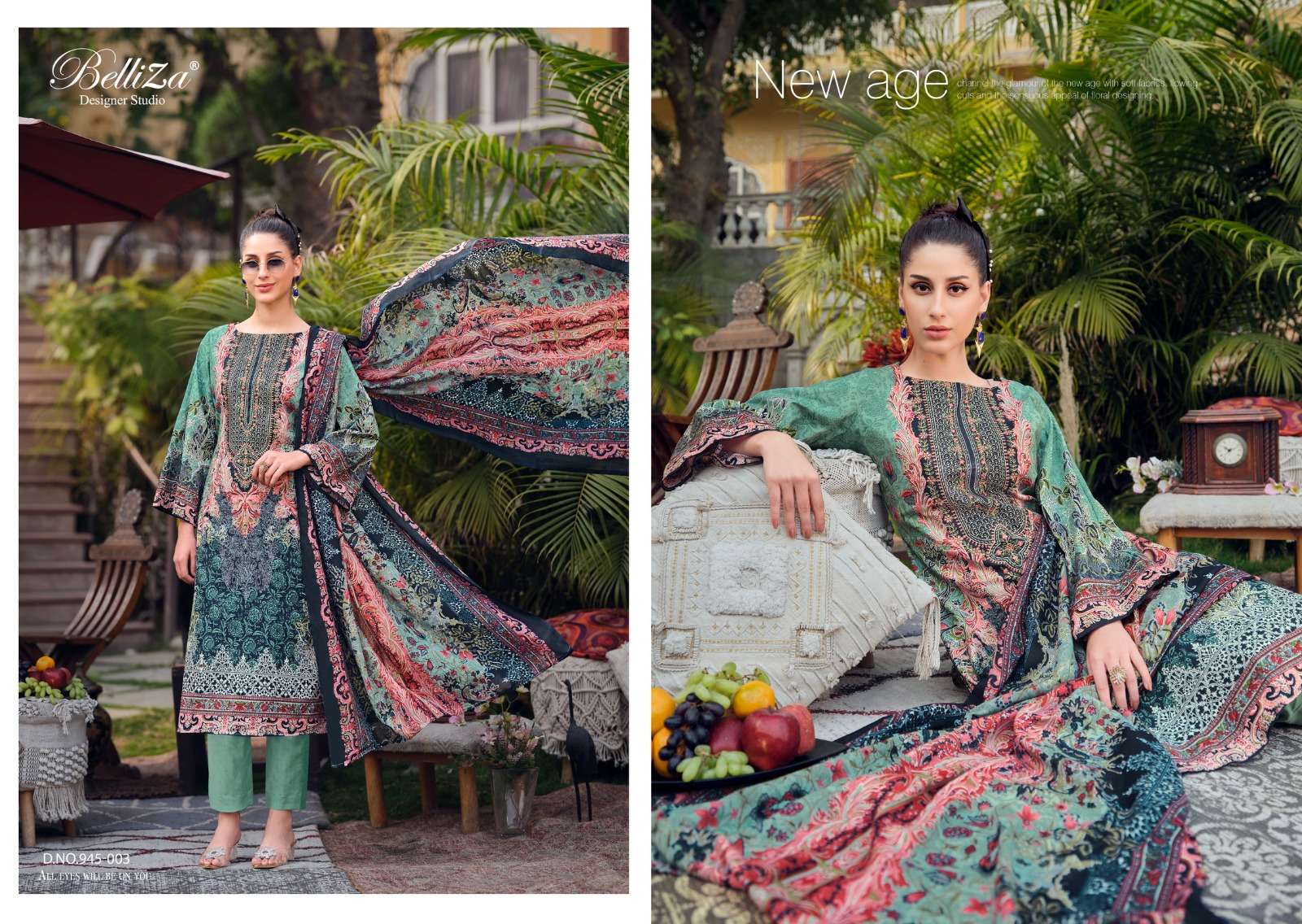 belliza designer studio naira vol 64 cotton catchy look salwar suit catalog