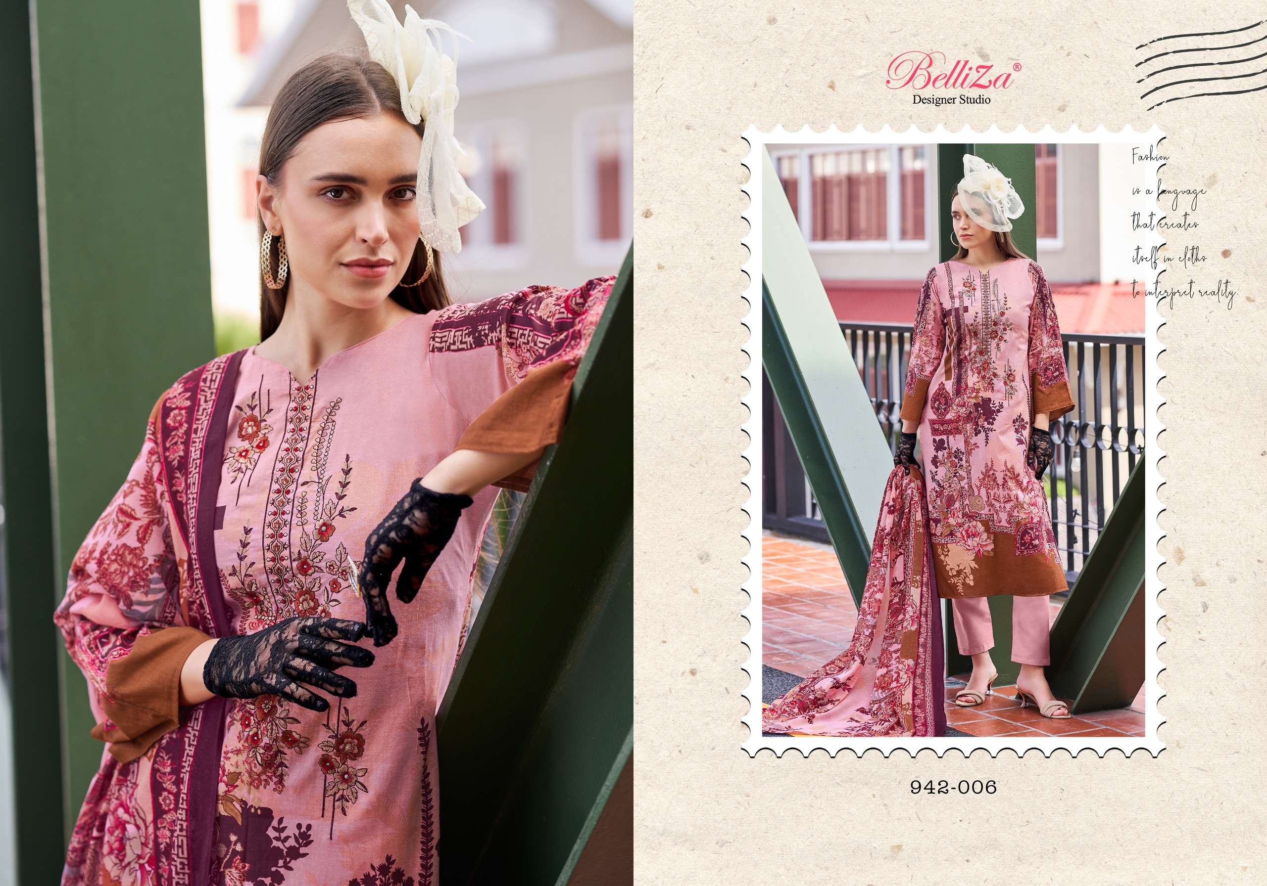 belliza designer studio naira vol 65 cotton catchy look salwar suit catalog